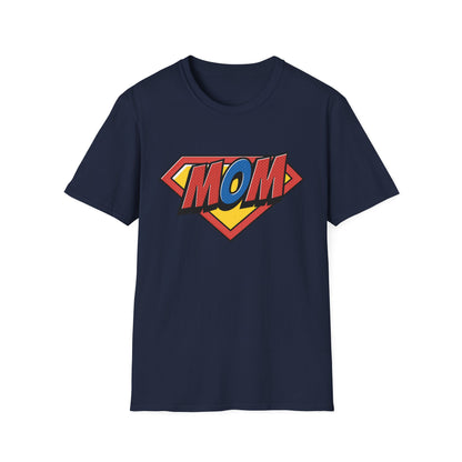 Super Mom Unisex Softstyle T-Shirt | Perfect Gift for Mother's Day
