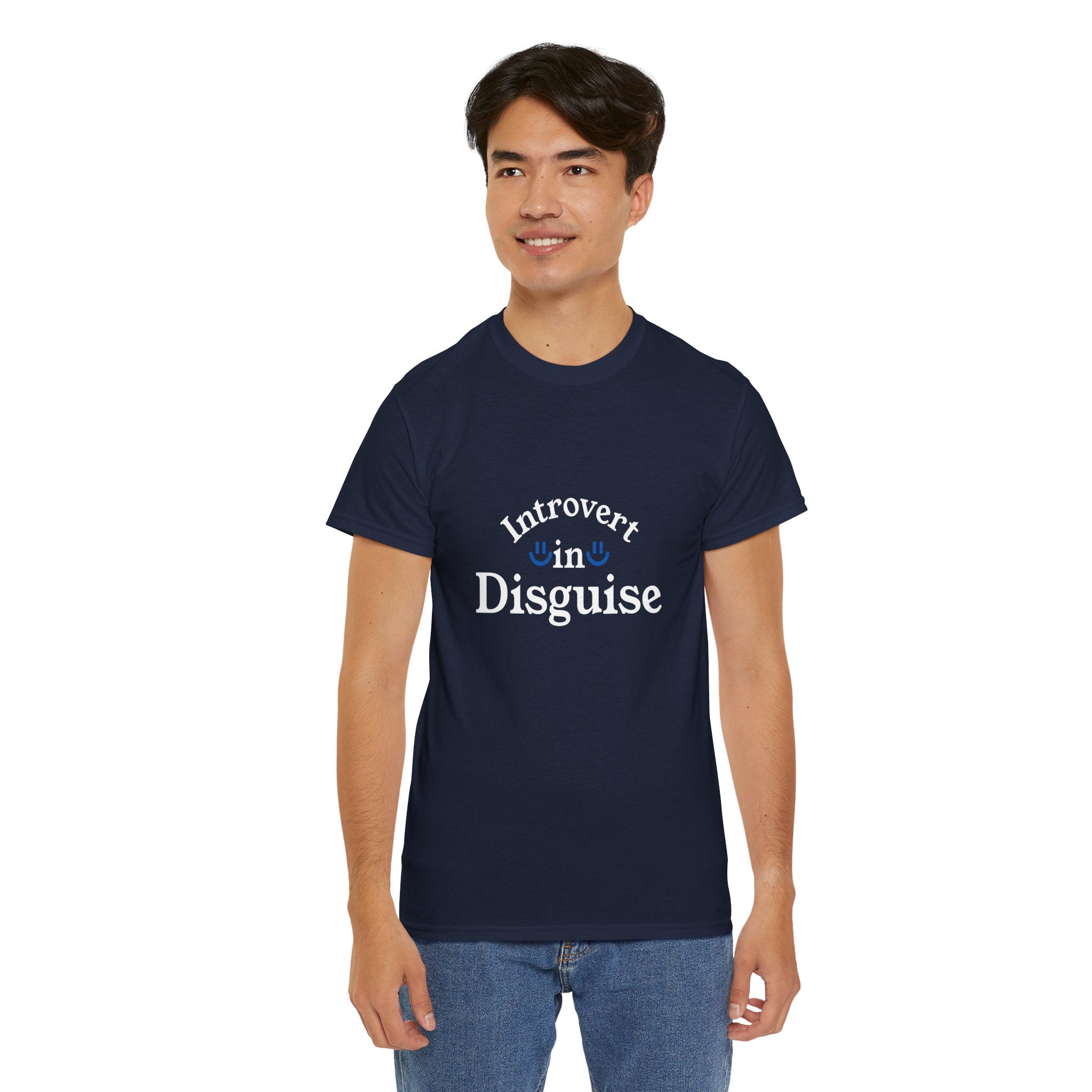 Introvert in Disguise Unisex Tee, Funny  Introverts T-Shirt