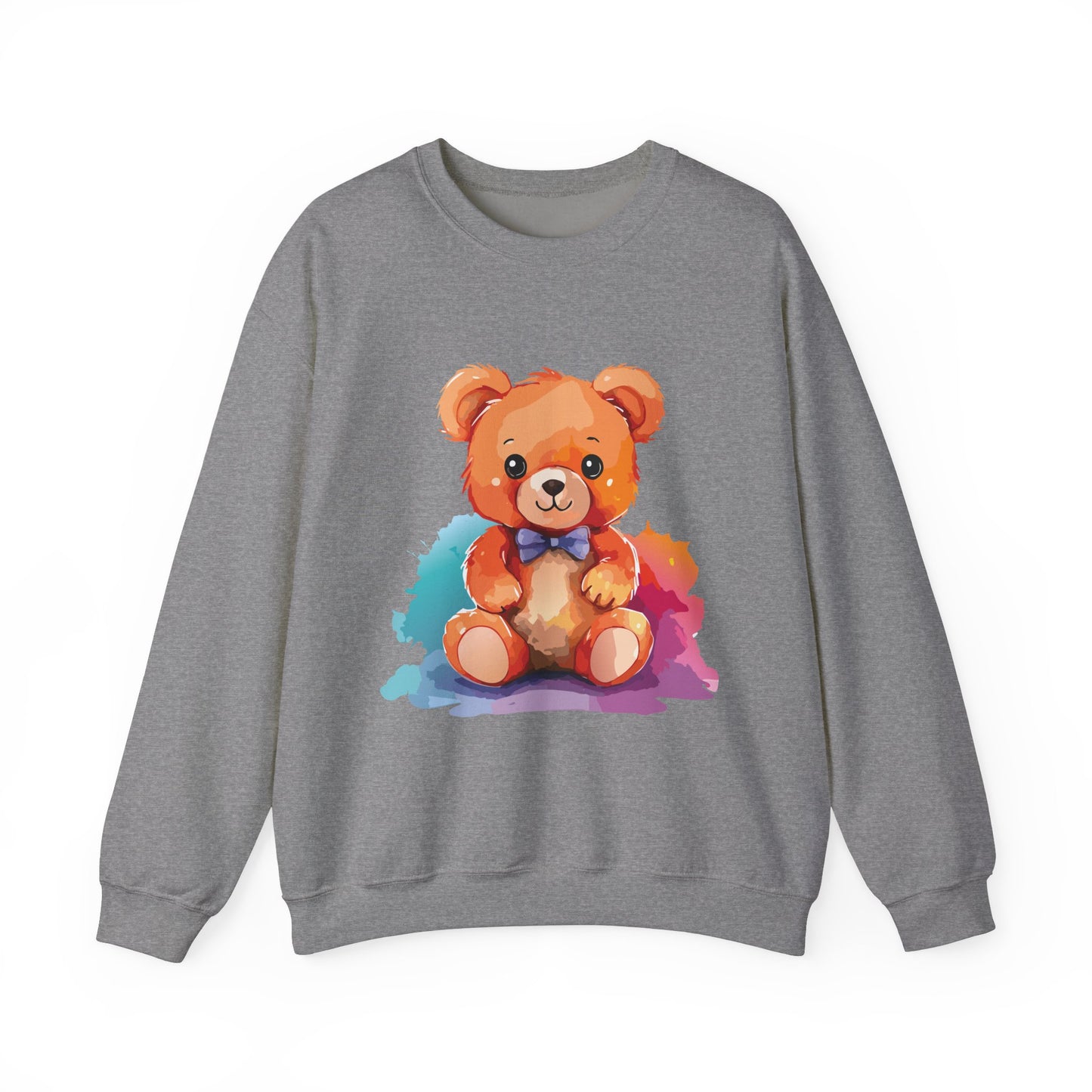 Cute bear printed Unisex Heavy Blend™ Crewneck Sweatshirt