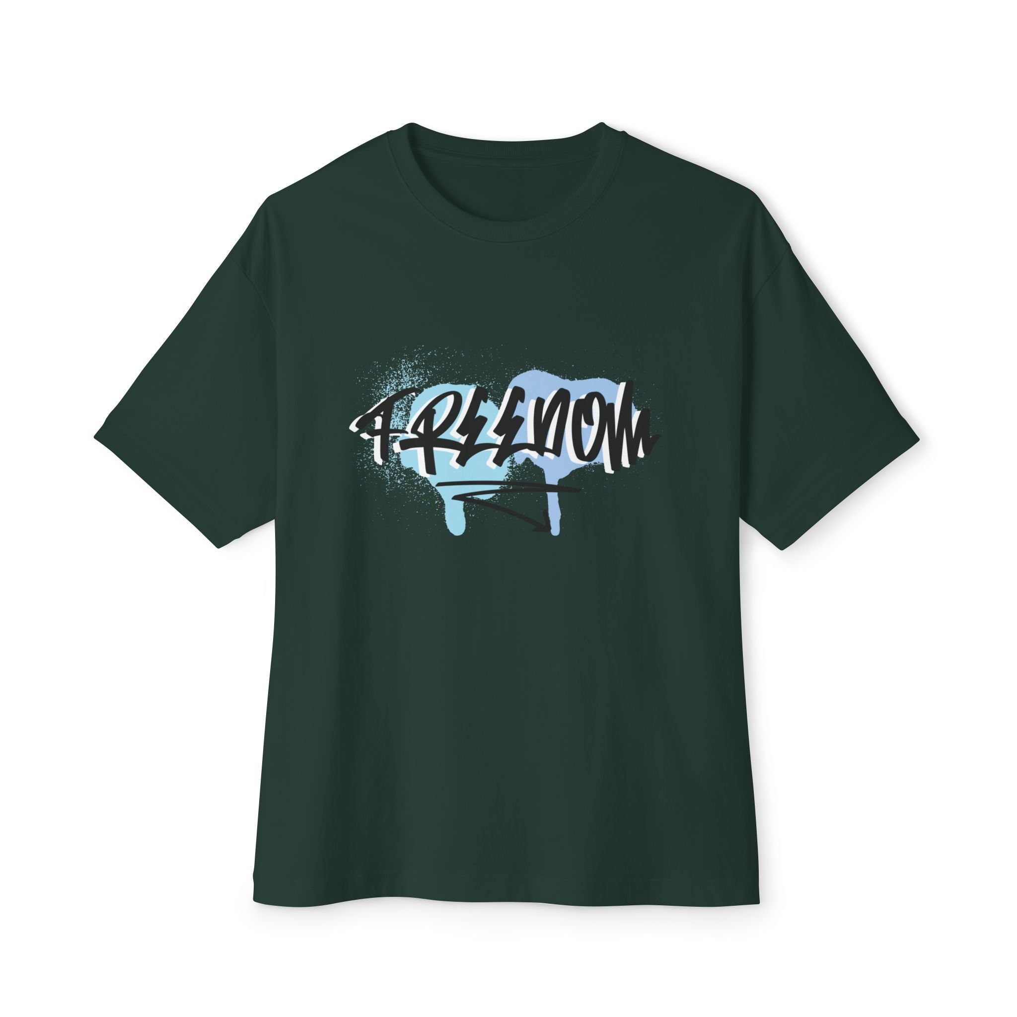 Freedom Graffiti Oversized Tee