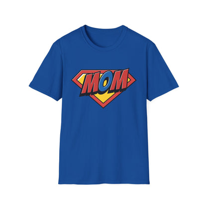 Super Mom Unisex Softstyle T-Shirt | Perfect Gift for Mother's Day