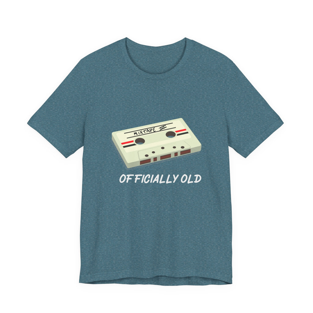 Officially Old Tee, Vintage Style T-Shirt
