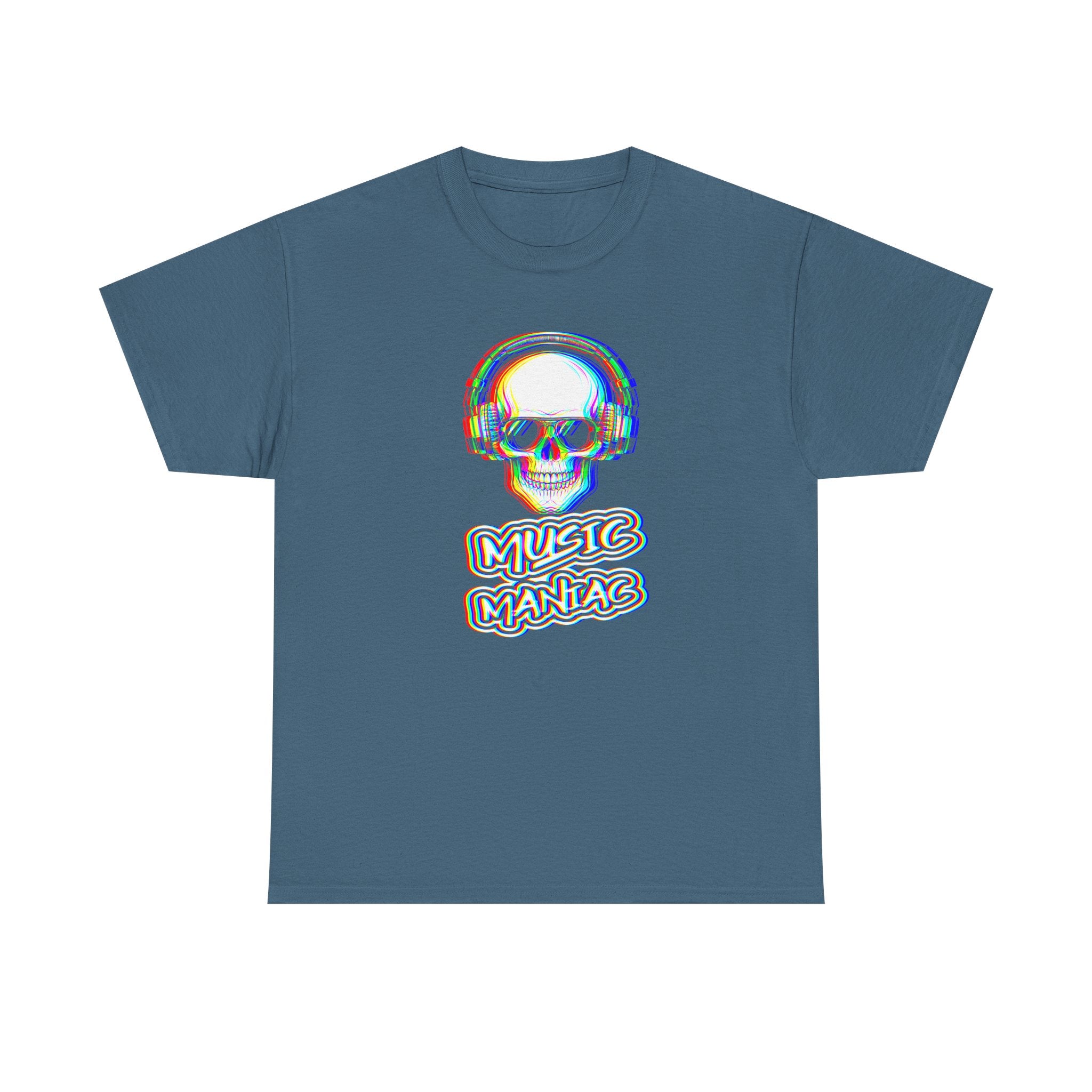 Music Maniac Skull Tee
