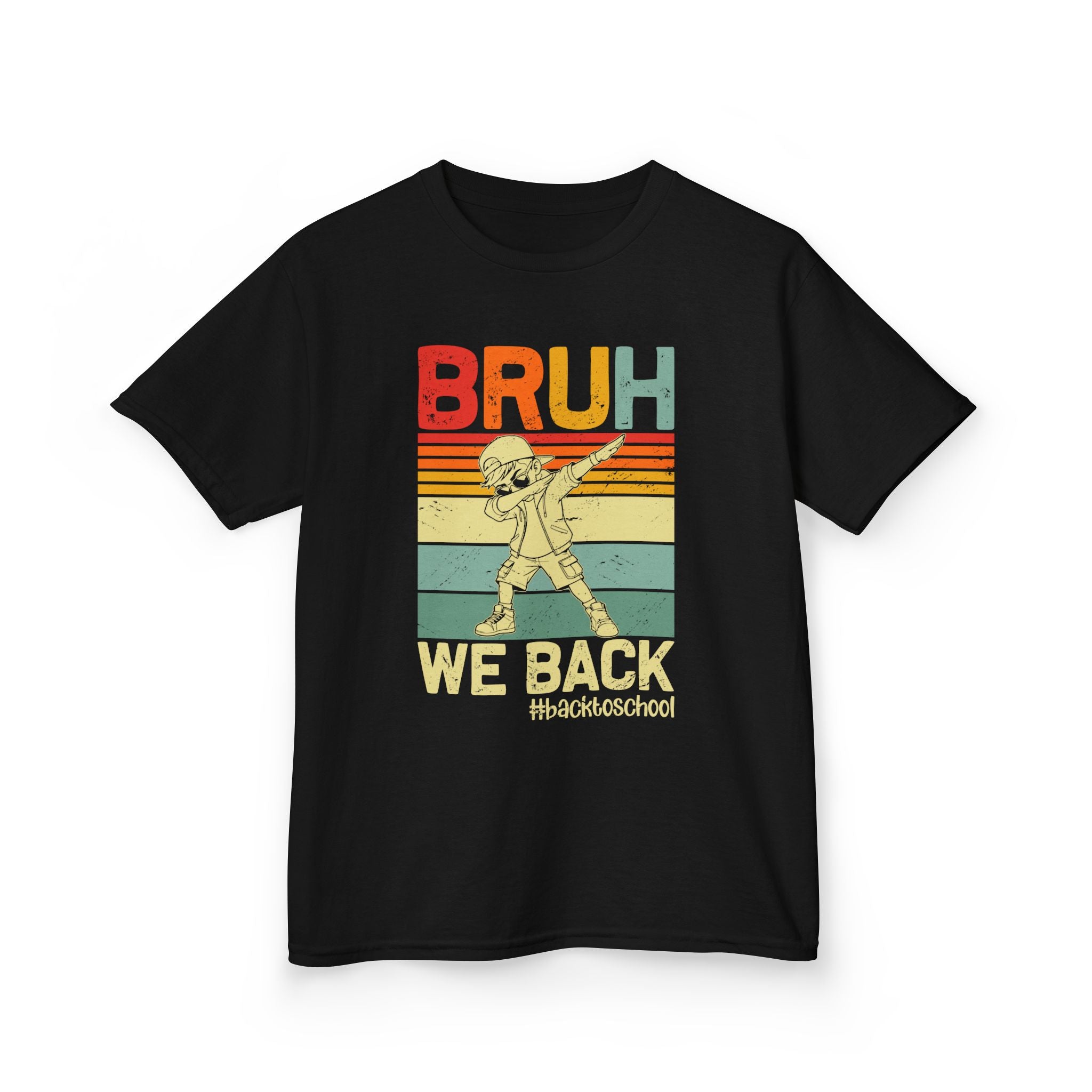 Kids Graphic Tee - Bruh We Back #BacktoSchool T-Shirt