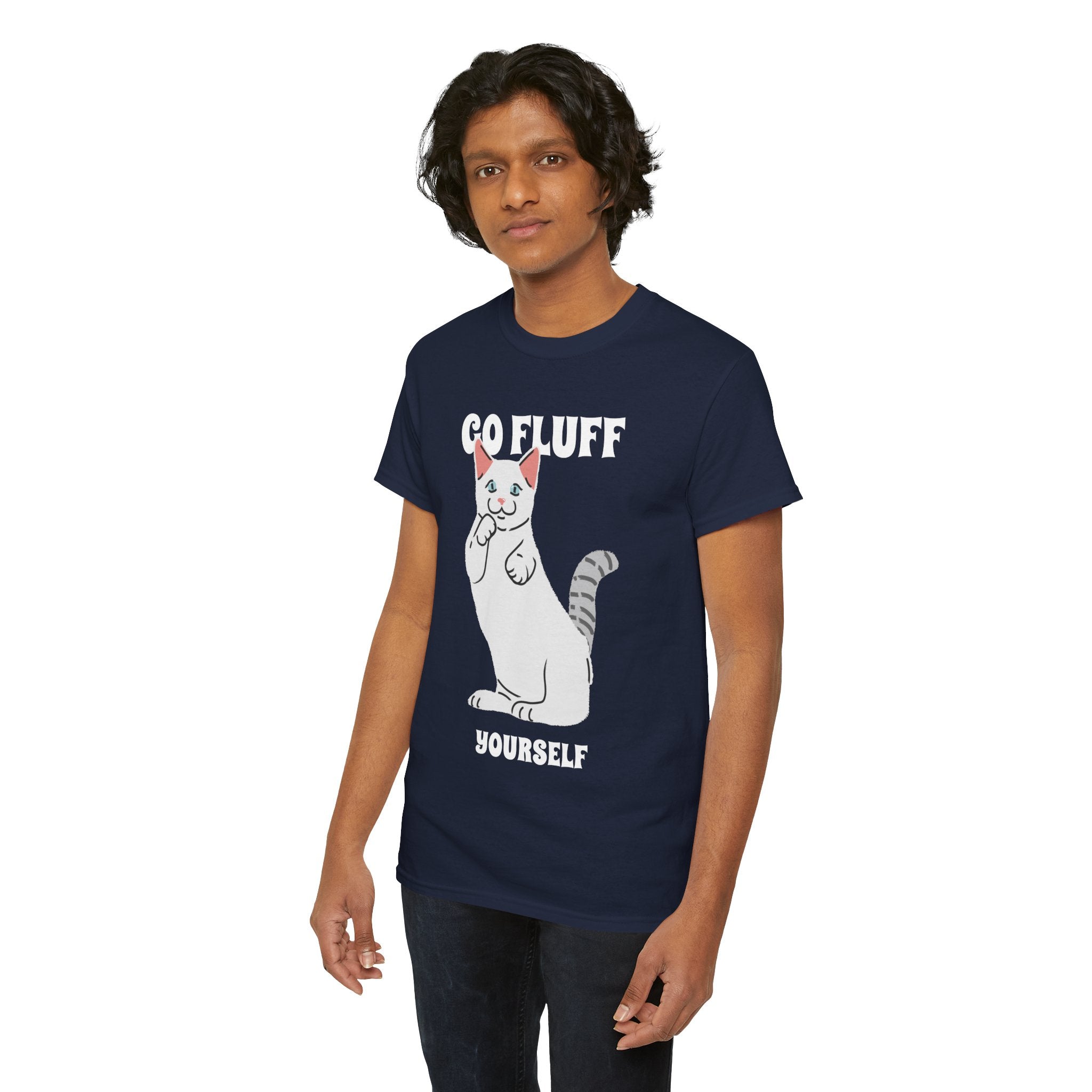 Go Fluff Yourself T-Shirt, Funny Cat Shirt