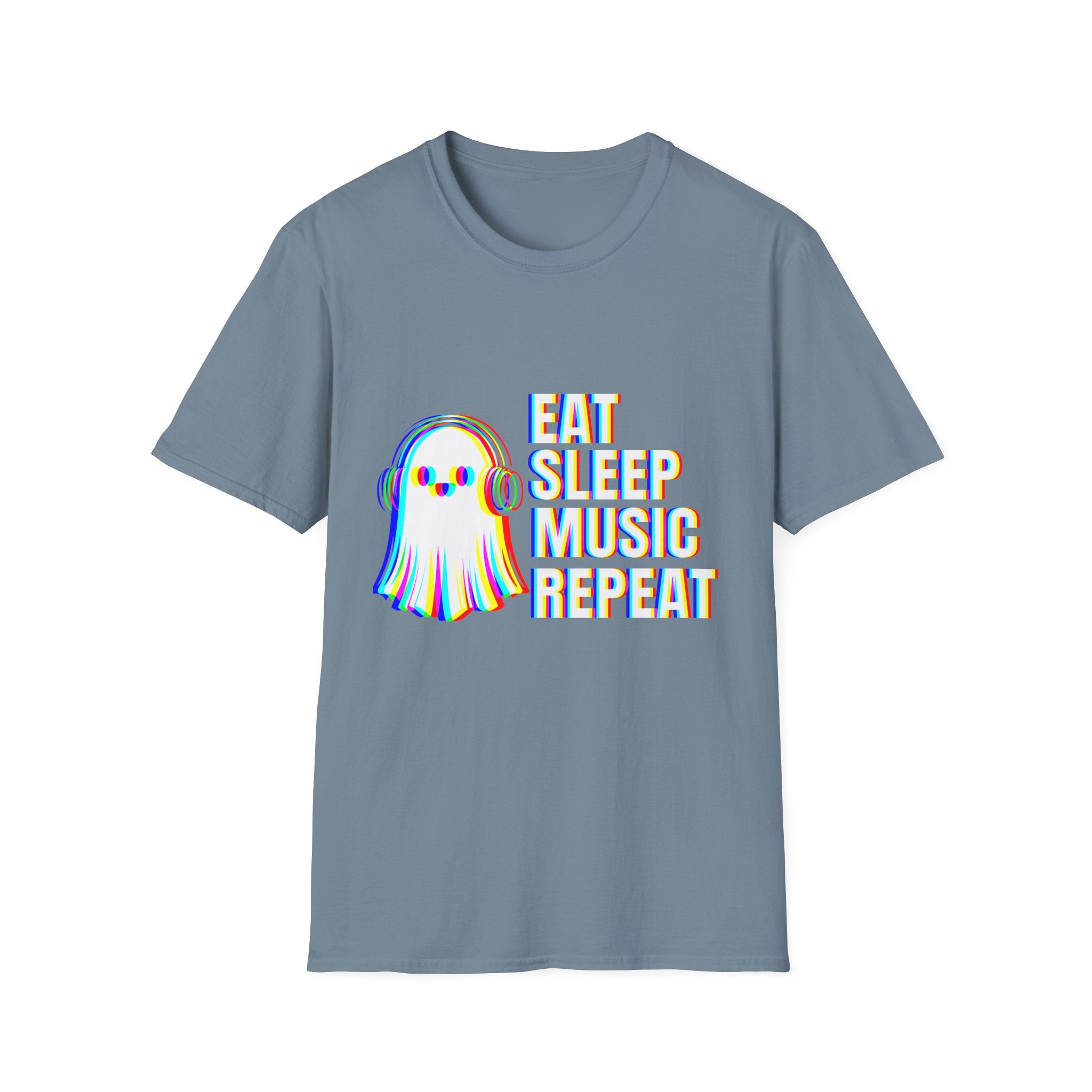 Eat Sleep Music Repeat EDM Unisex T-shirt