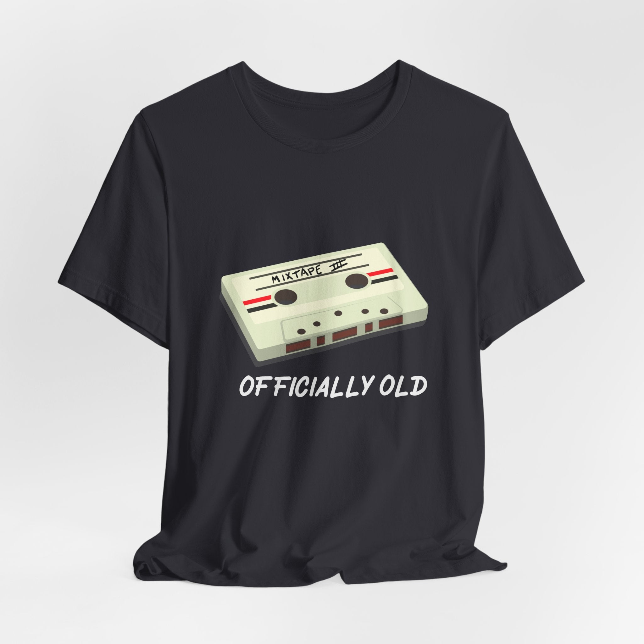 Officially Old Tee, Vintage Style T-Shirt
