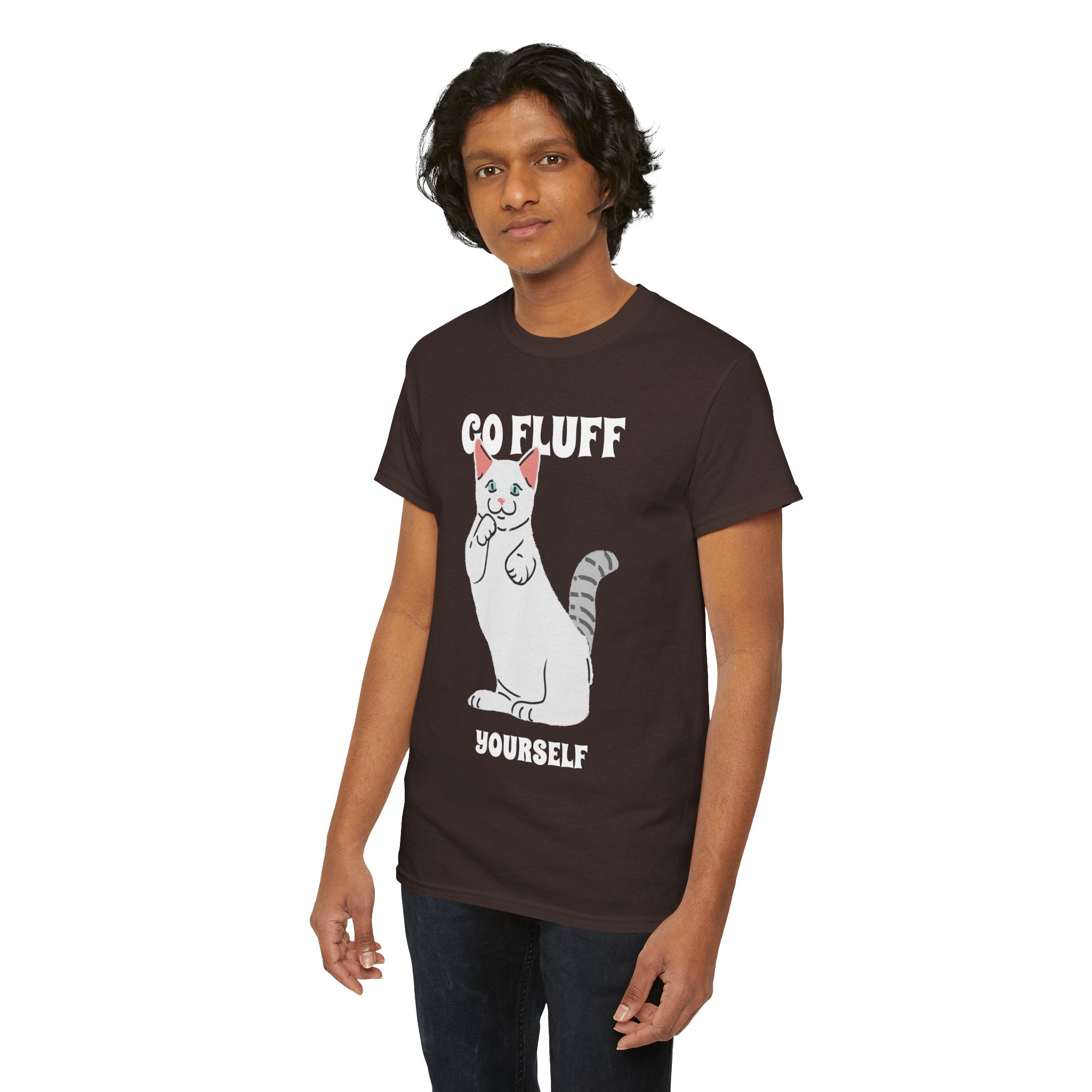 Go Fluff Yourself T-Shirt, Funny Cat Shirt