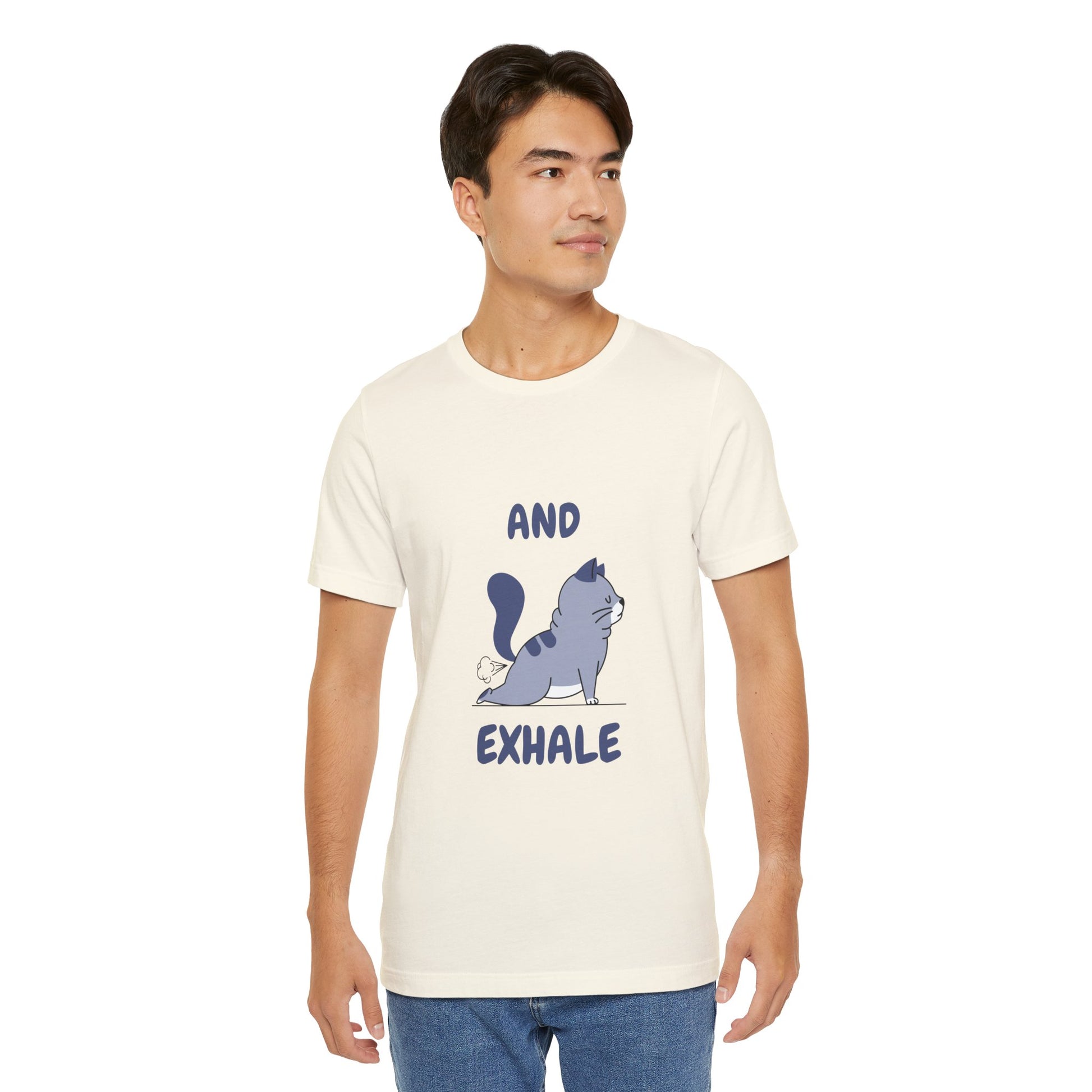 Funny Yoga and Meditation Tee Casual T-Shirt