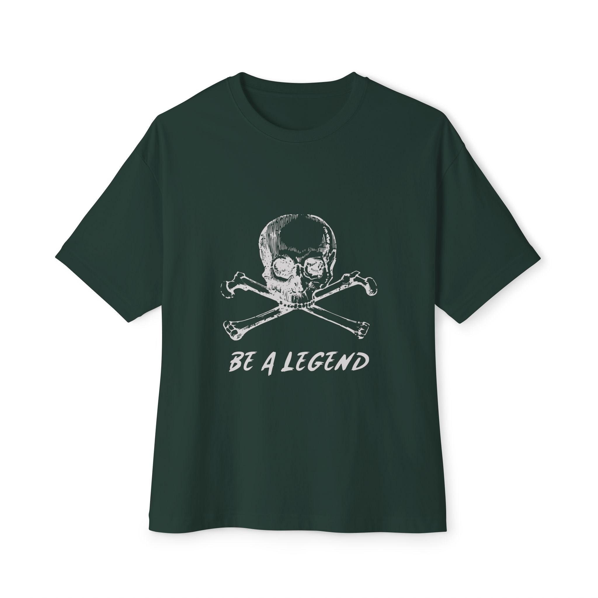 Oversized Graphic Tee - Be A Legend Design