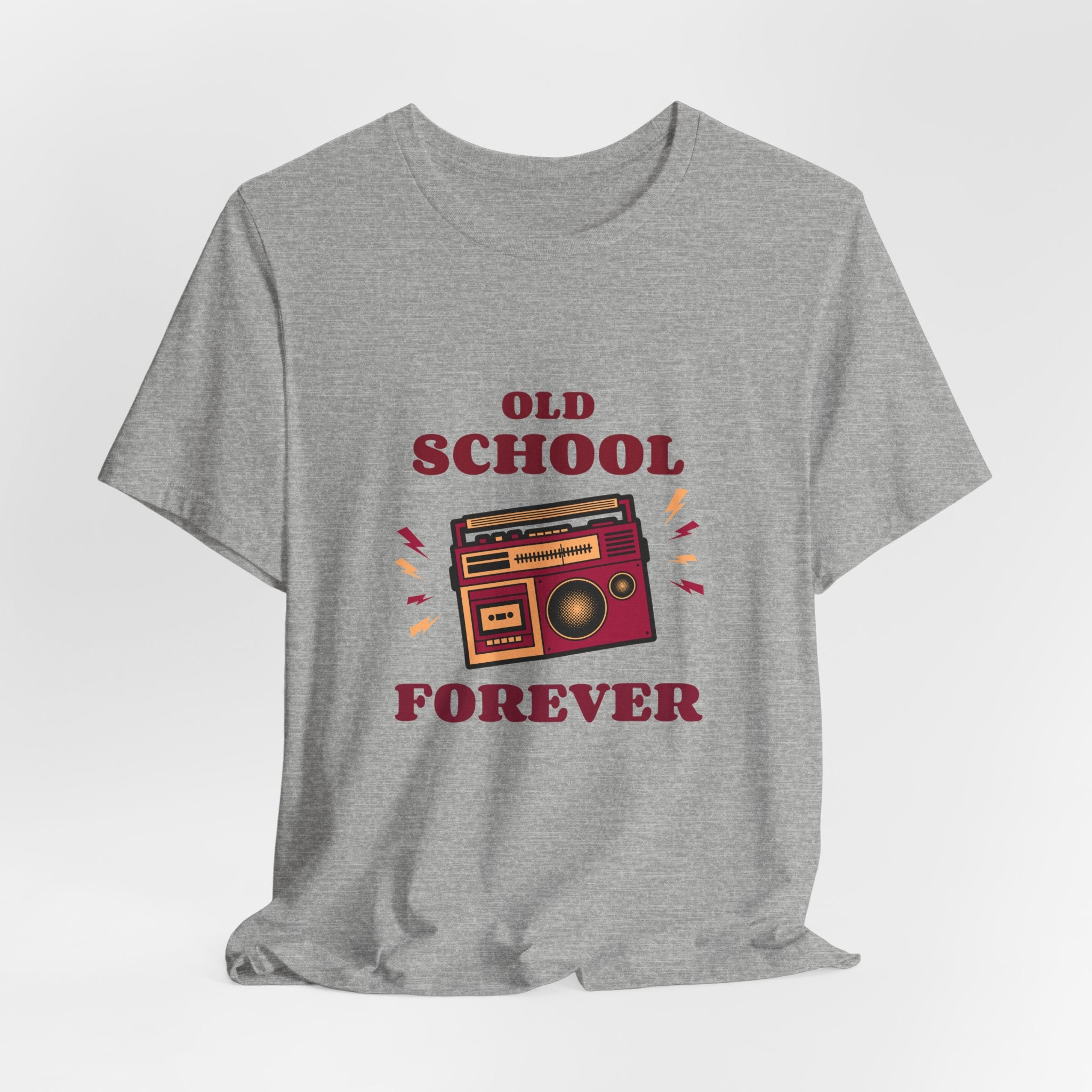 Retro Old forever  Tee, Vintage Style T-Shirt