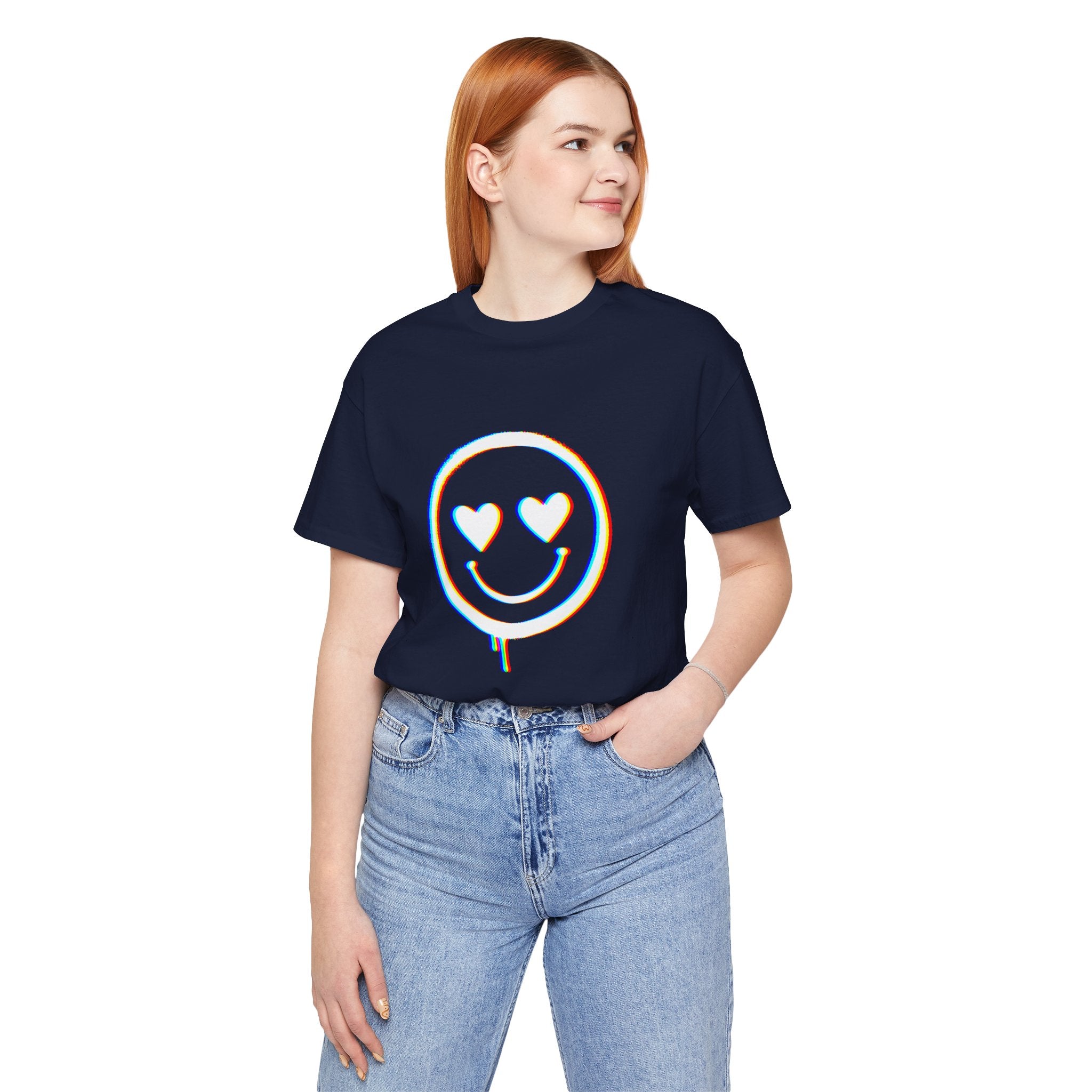 Heart Eyes Smiley T-Shirt