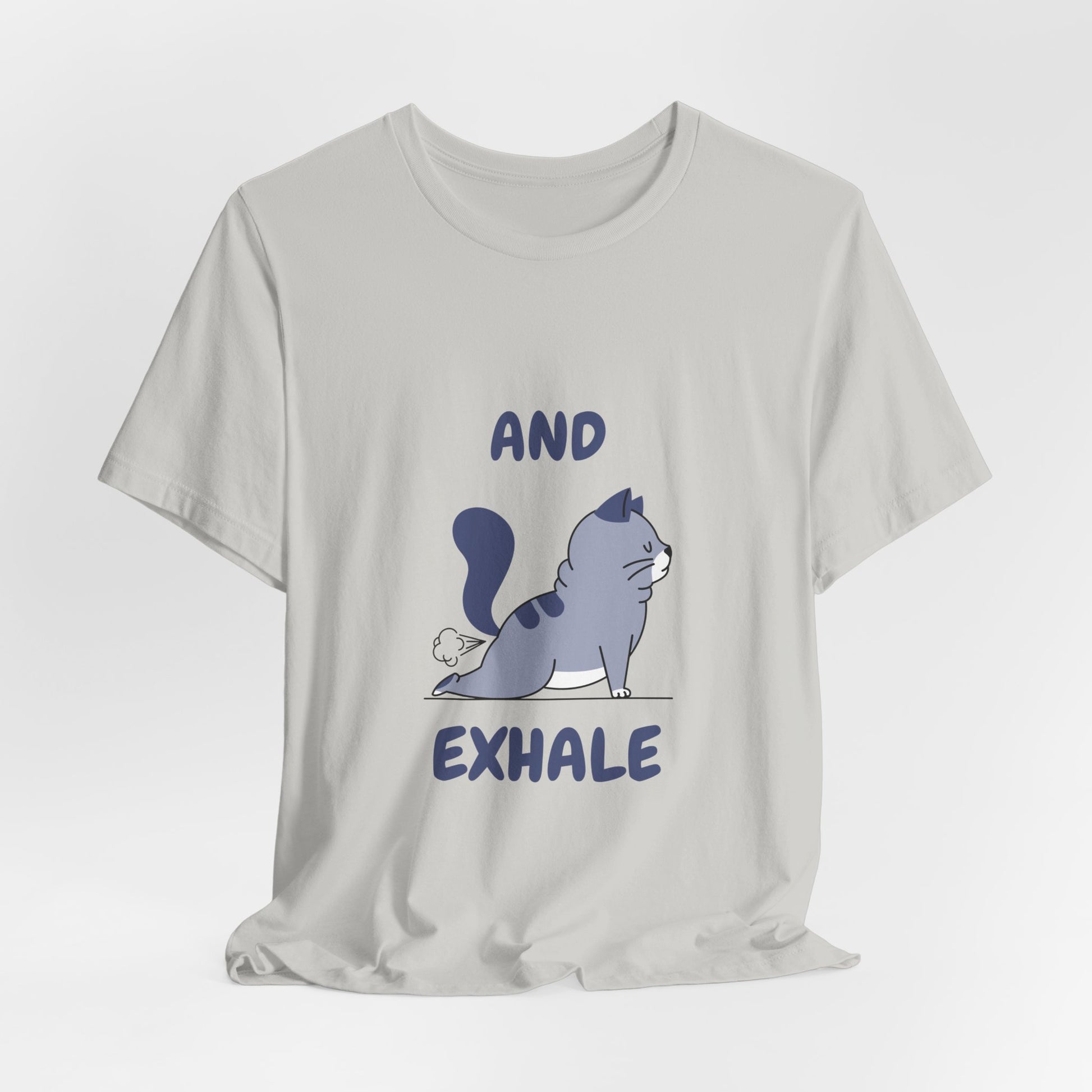 Funny Yoga and Meditation Tee Casual T-Shirt