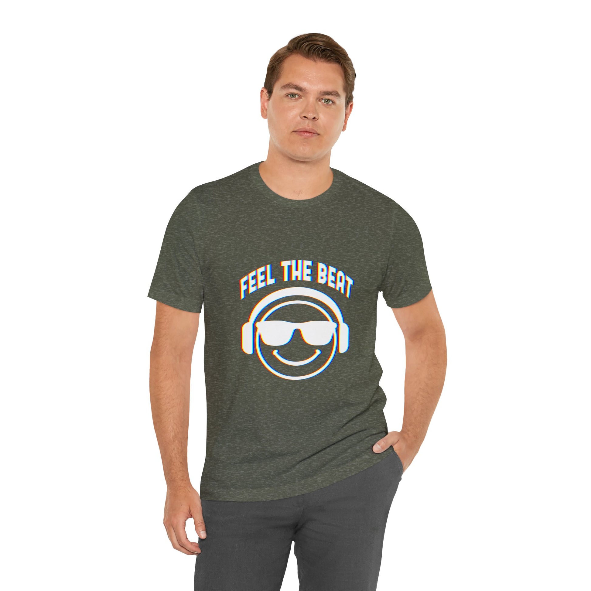 Feel the Beat T-Shirt, Music Lover Tee