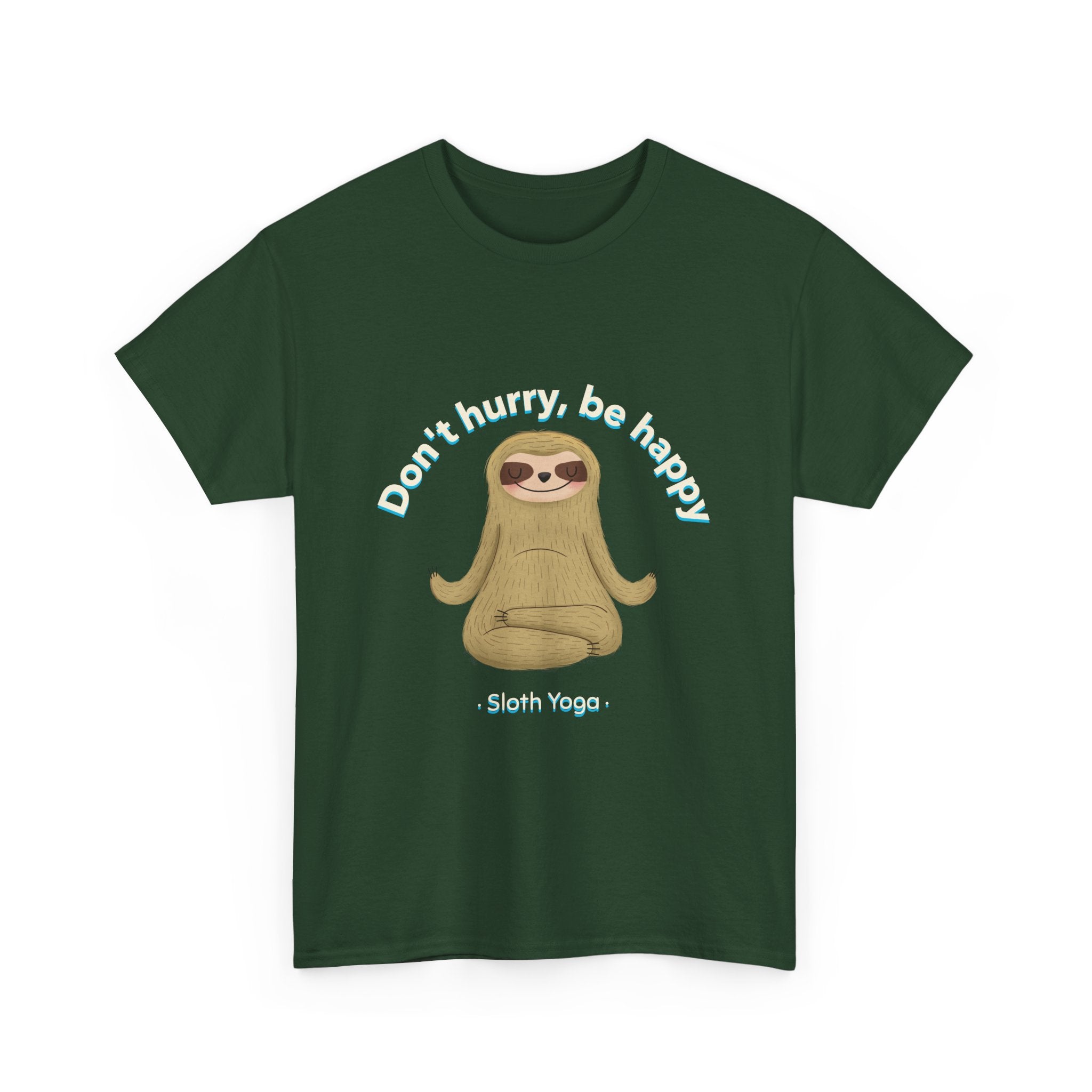 Don't hurry, be Happy Unisex Tee,  Casual Wear T-Shirt
