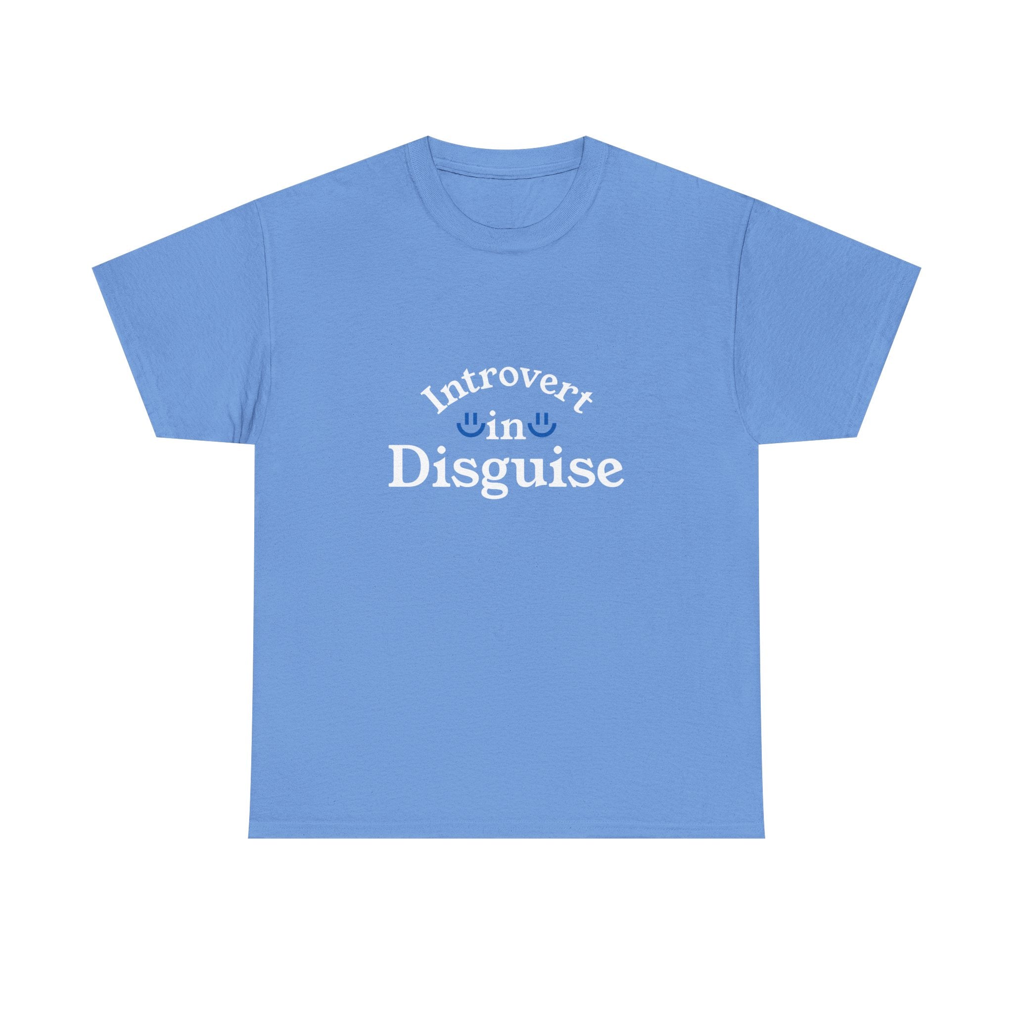 Introvert in Disguise Unisex Tee, Funny  Introverts T-Shirt