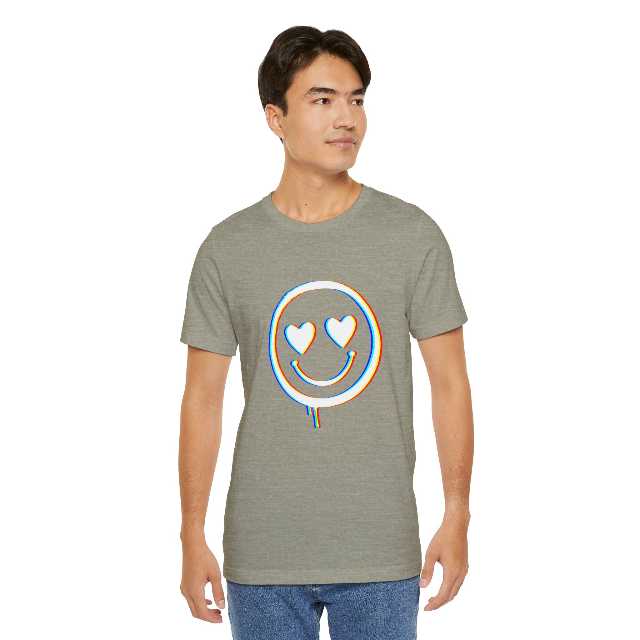 Heart Eyes Smiley T-Shirt