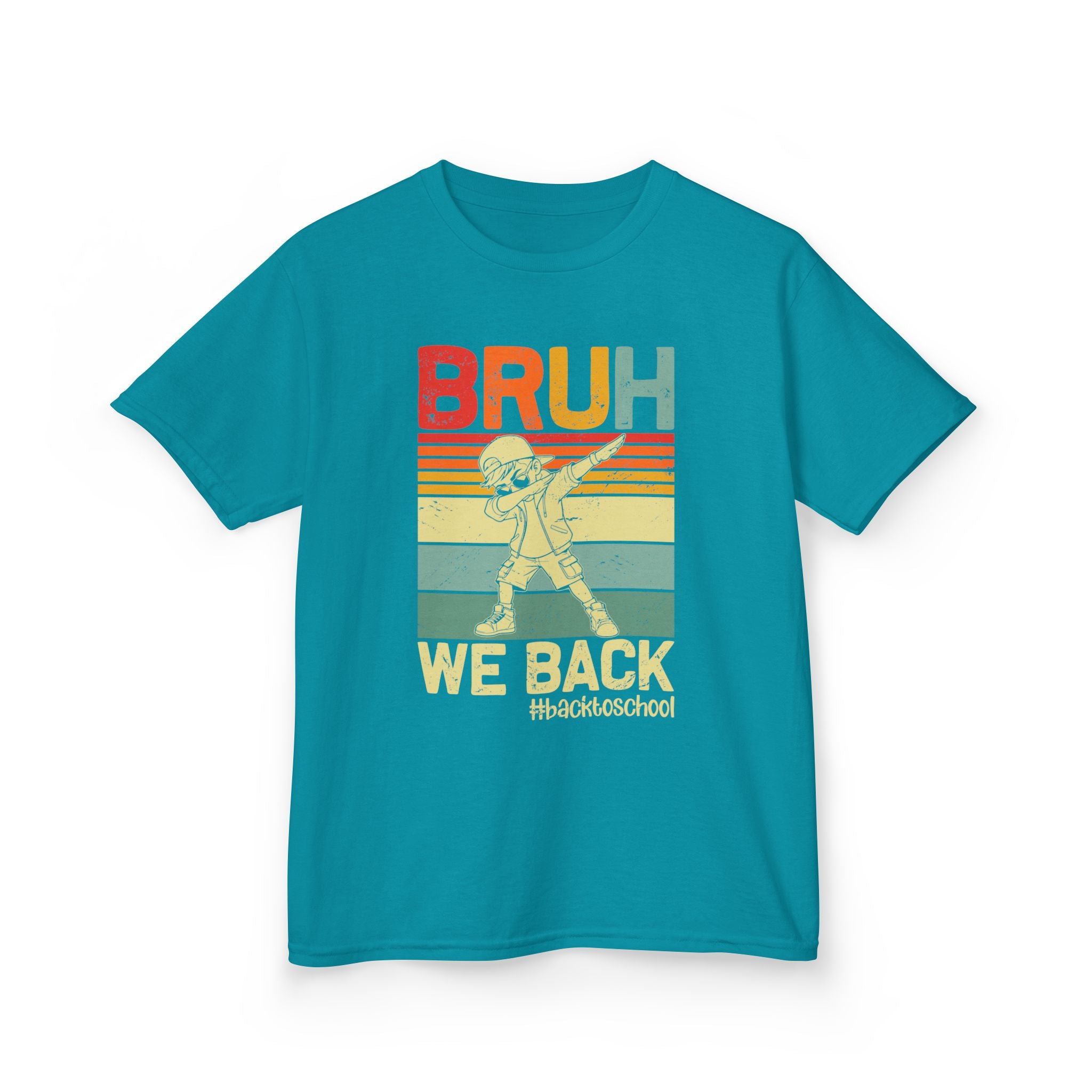 Kids Graphic Tee - Bruh We Back #BacktoSchool T-Shirt