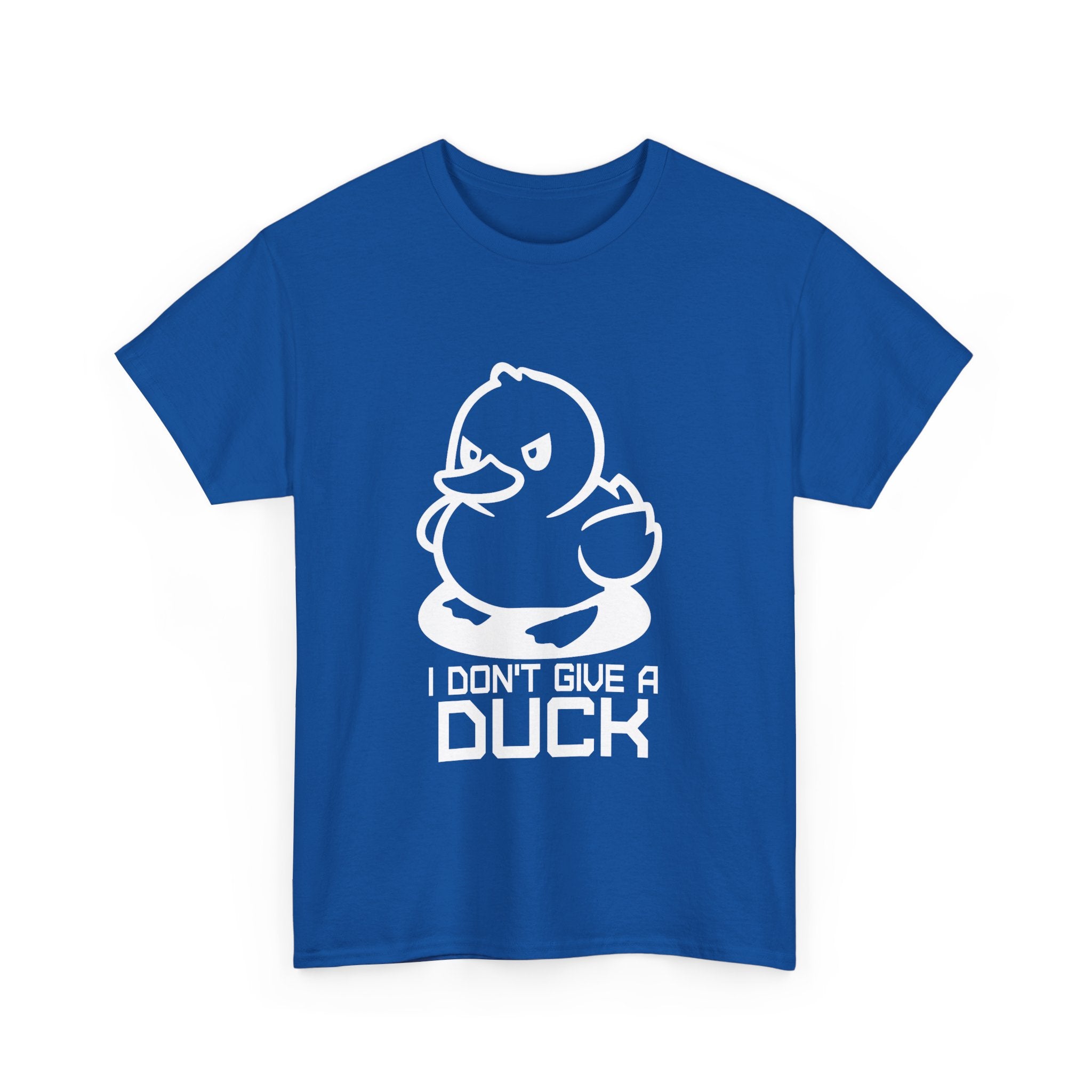 I Don't Give a Duck  T-Shirt, Casual Wear Graphic Tee