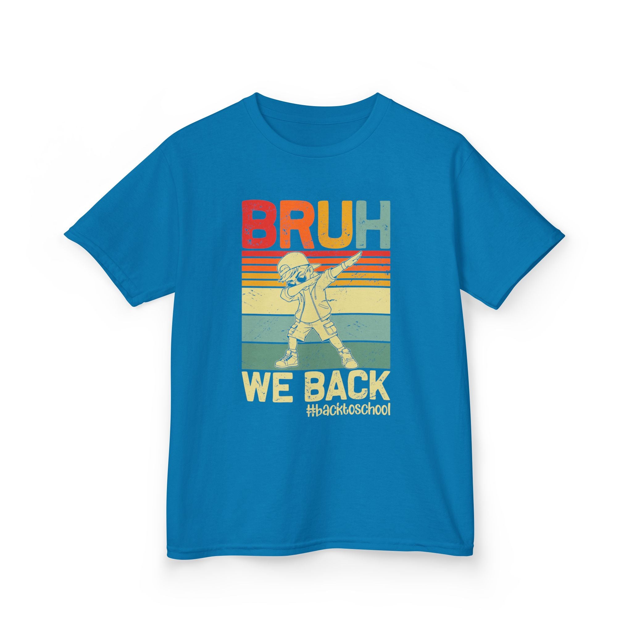 Kids Graphic Tee - Bruh We Back #BacktoSchool T-Shirt