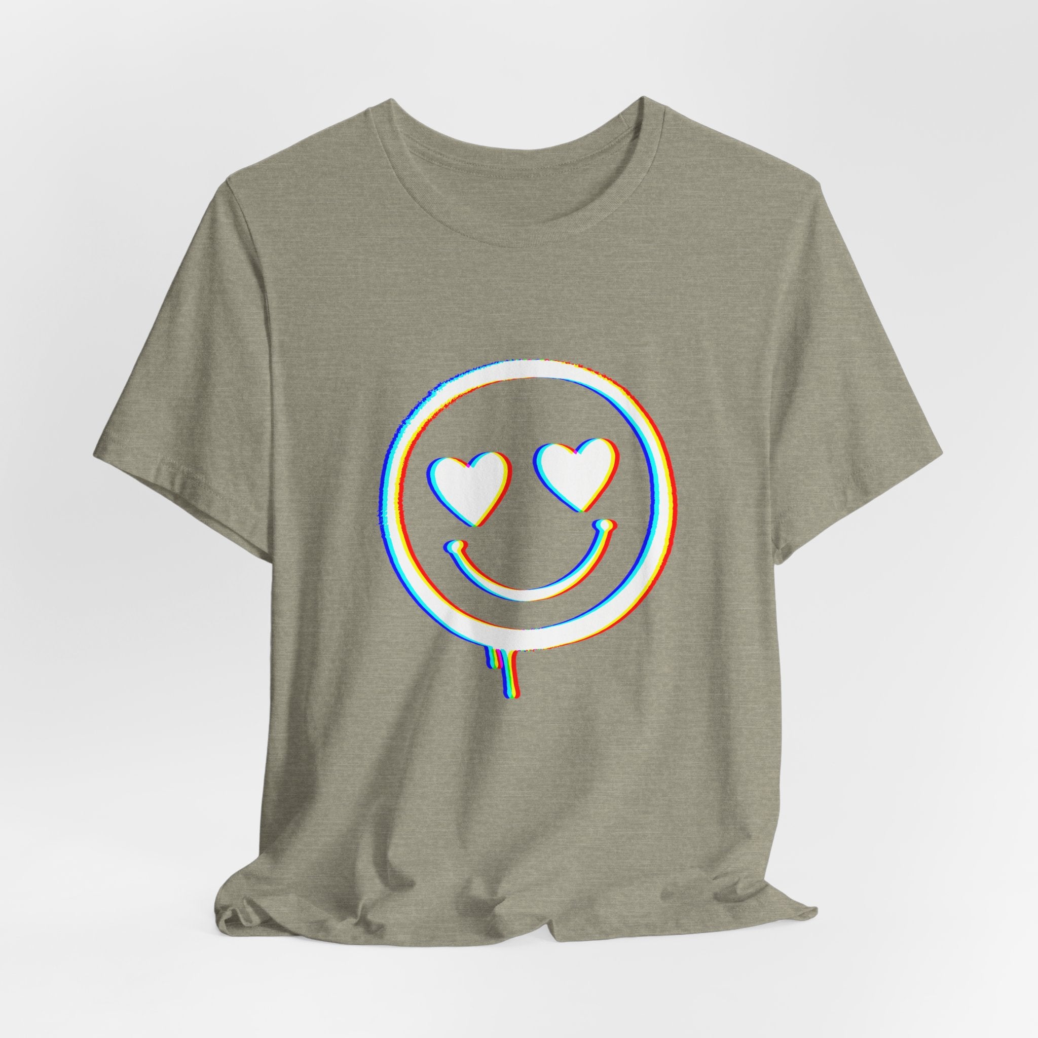 Heart Eyes Smiley T-Shirt