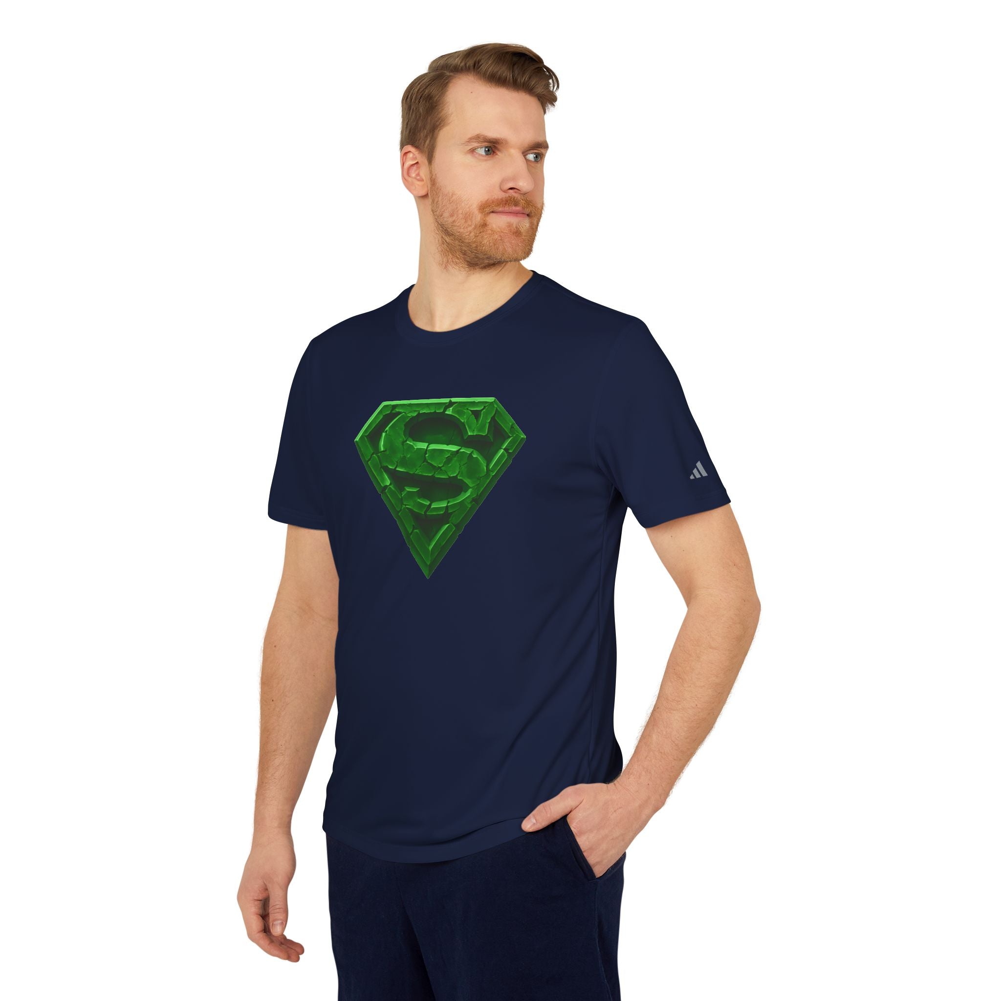 Superhero Sport T-Shirt, Unisex Athletic Adidas Tee