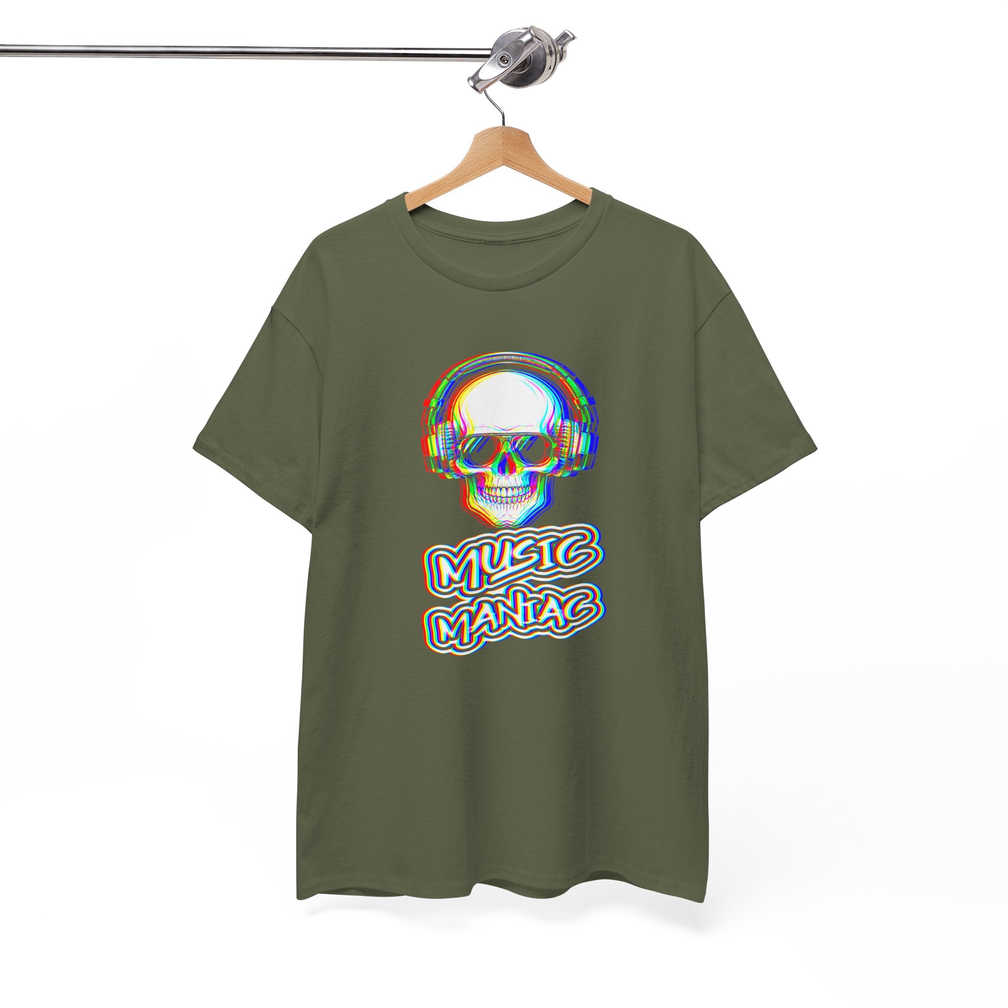 Music Maniac Skull Tee