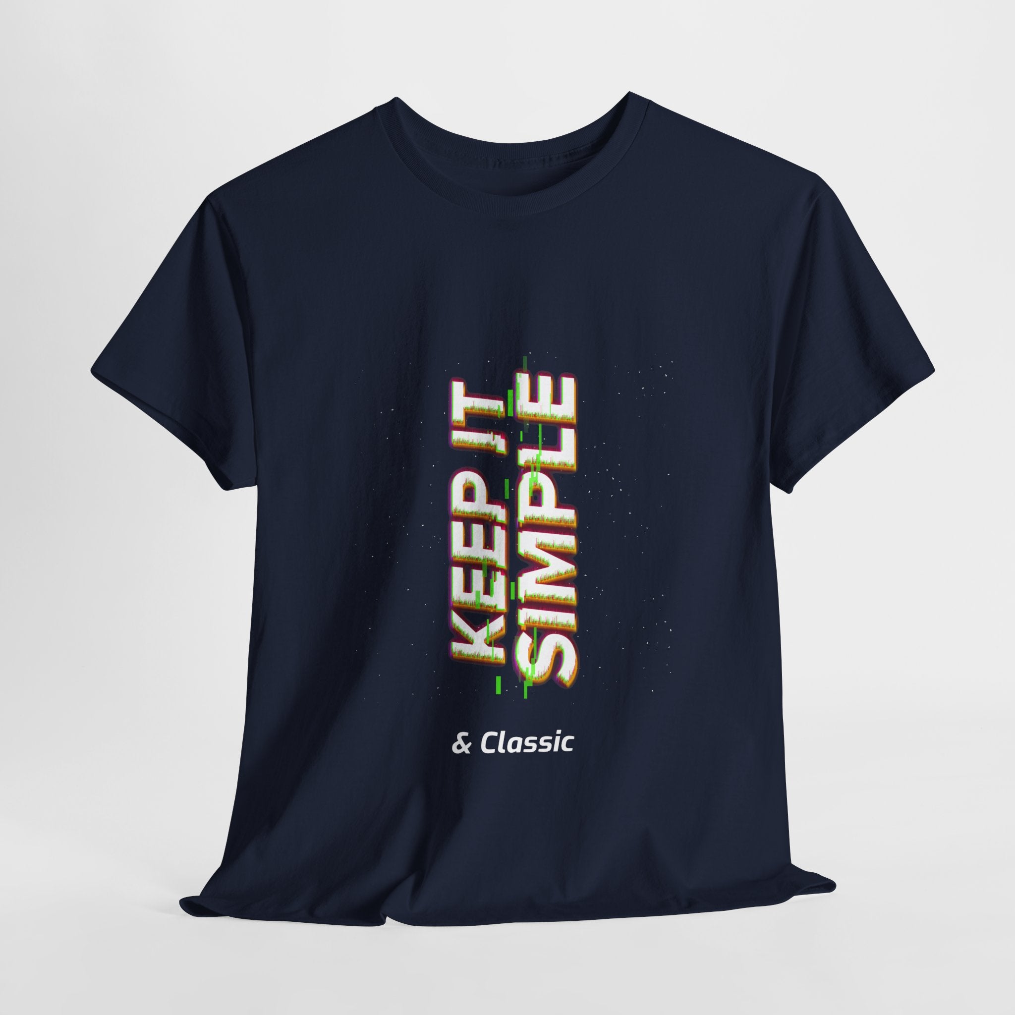 Keep It Simple & Classic: Unisex Heavy Cotton Tee, Casual T-Shirt