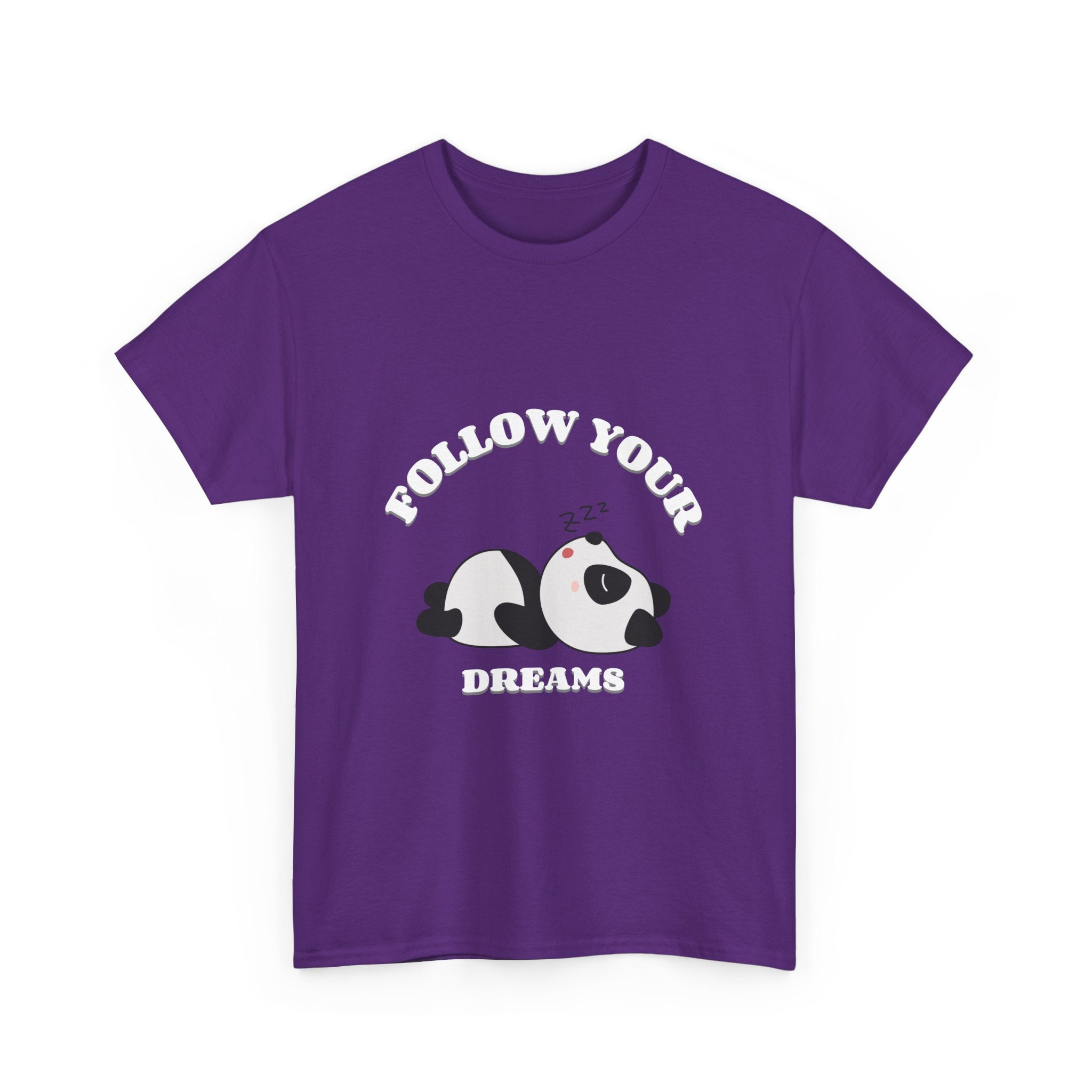 Follow your Dreams T-Shirt, Lazy Days Unisex Heavy Cotton Tee