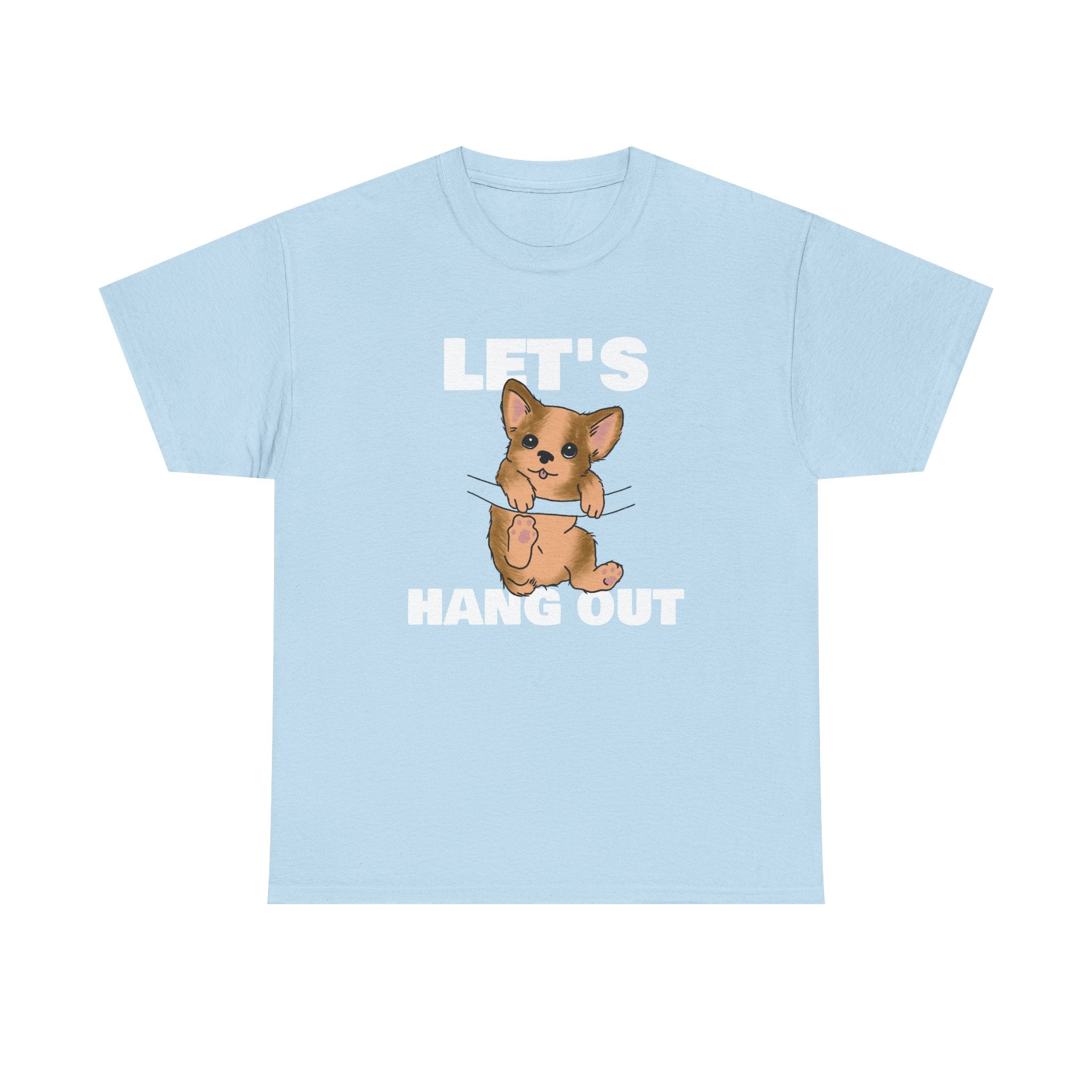 Let's Hang Out Unisex Tee,  Casual Wear T-Shirt