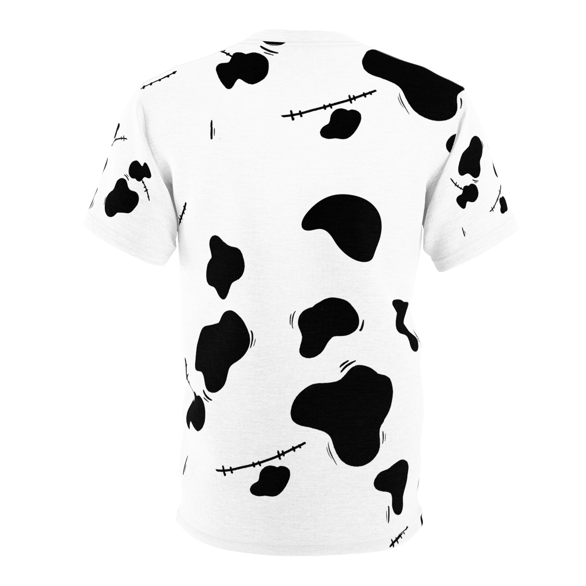 Milk or Treat Cow print Halloween Costume Tee