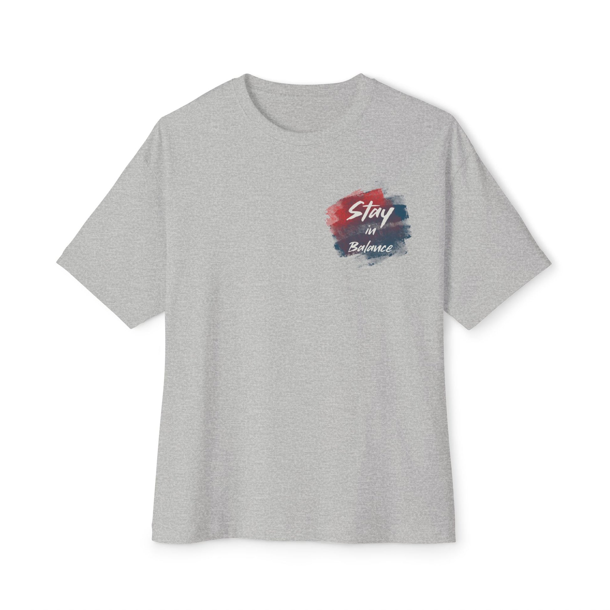Stay in Balance, Zen design Graphic Oversized T-Shirt