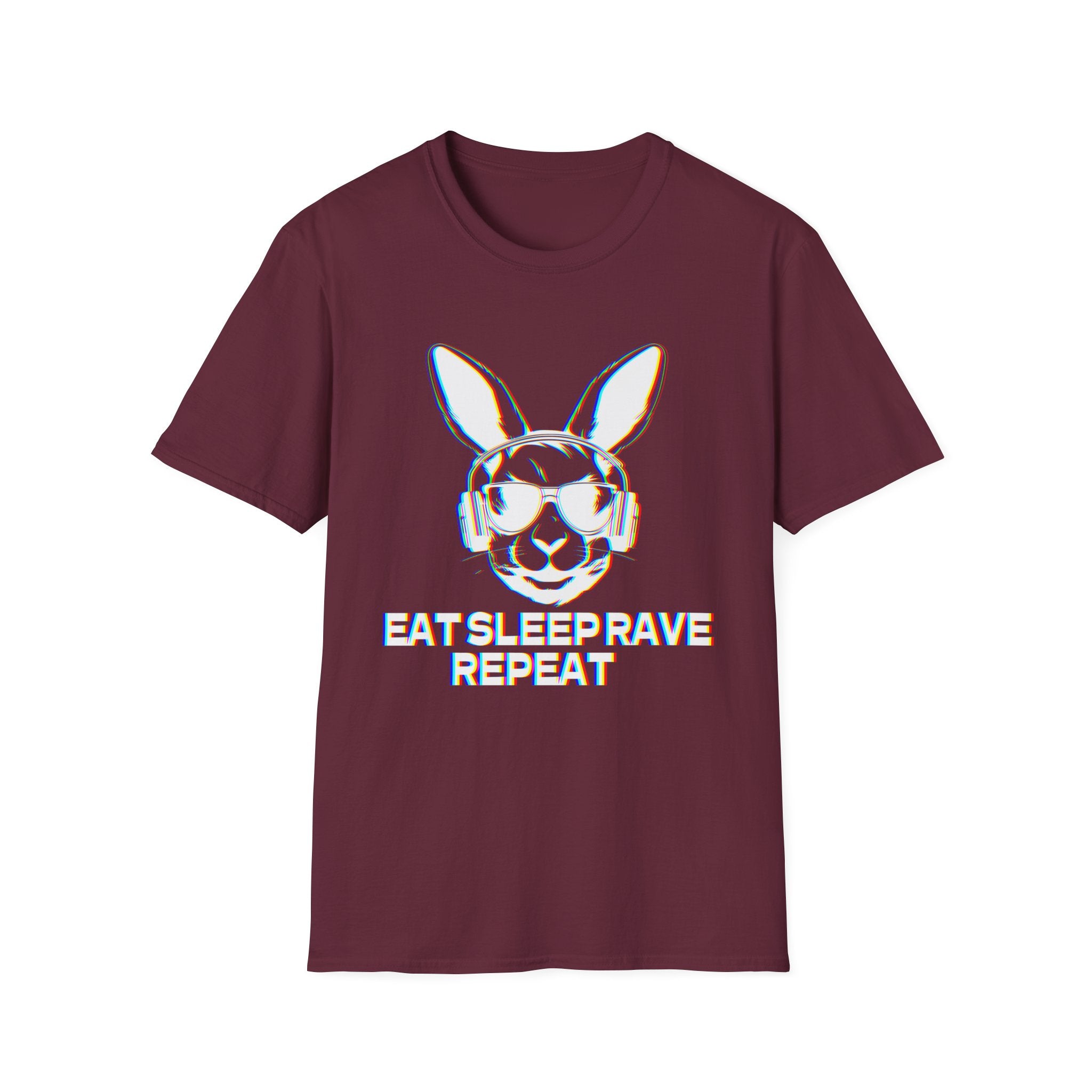 Eat Sleep Rave Repeat Rave EDM Tshirt