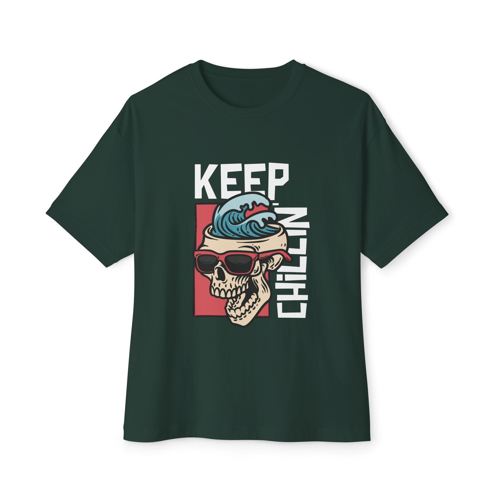 Keep Chilin Oversized Tee Oversized graphic T-Shirt