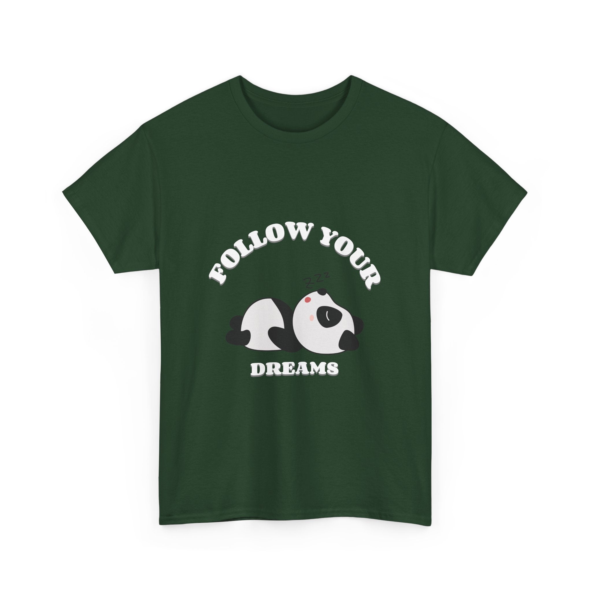 Follow your Dreams T-Shirt, Lazy Days Unisex Heavy Cotton Tee