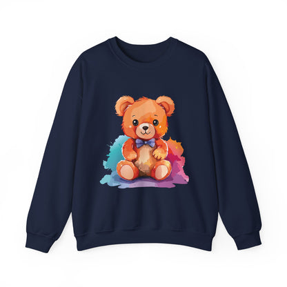 Cute bear printed Unisex Heavy Blend™ Crewneck Sweatshirt