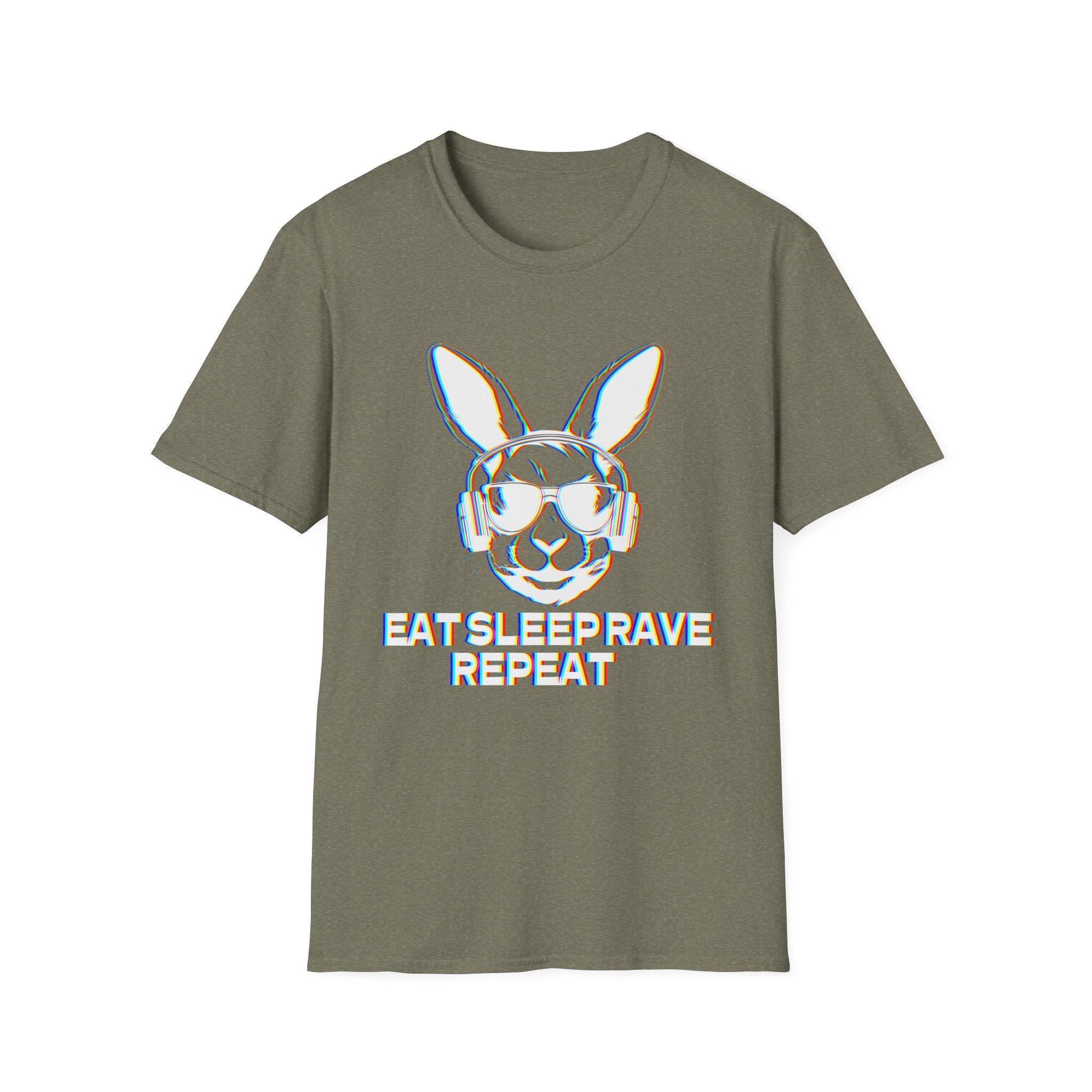 Eat Sleep Rave Repeat Rave EDM Tshirt