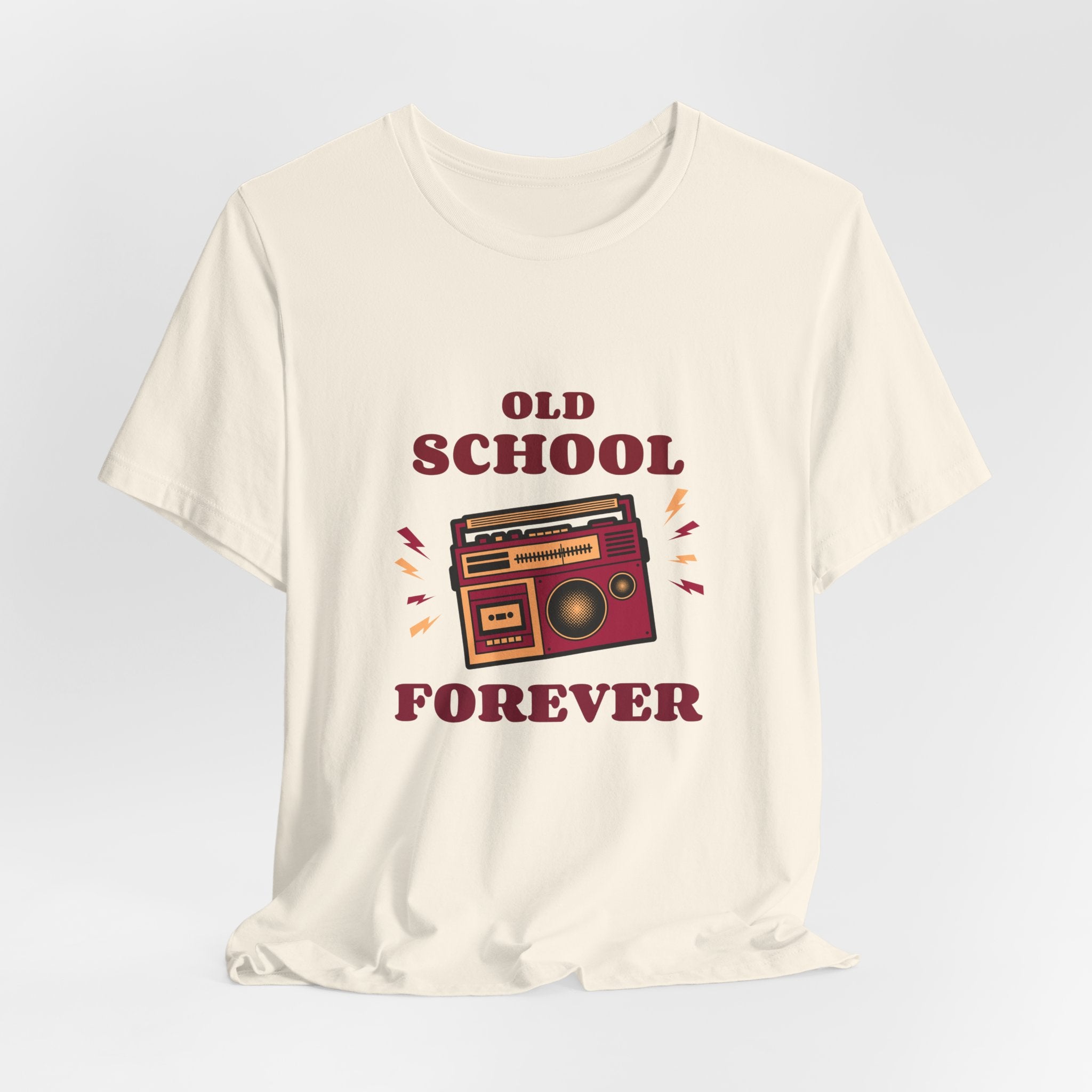 Retro Old forever  Tee, Vintage Style T-Shirt