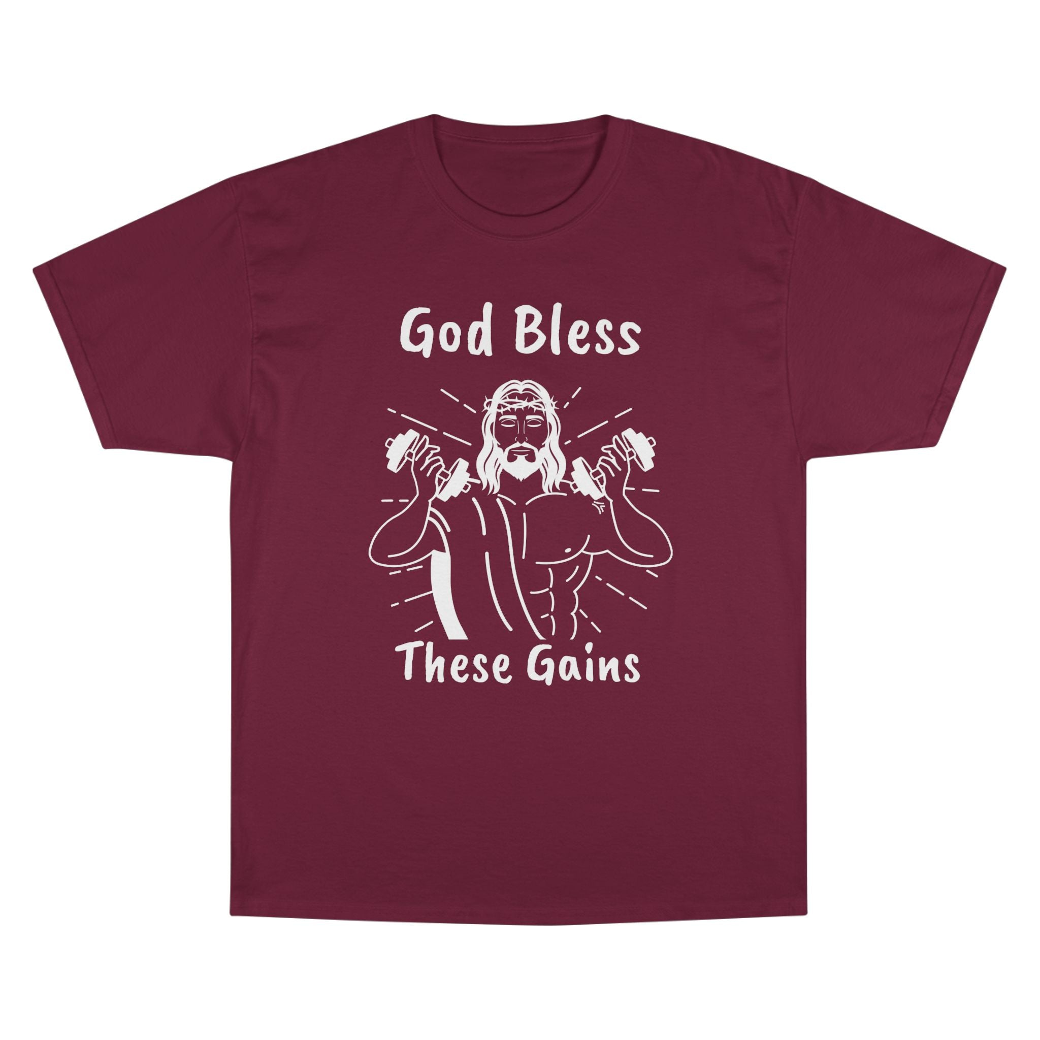 God Bless These Gains Champion T-Shirt