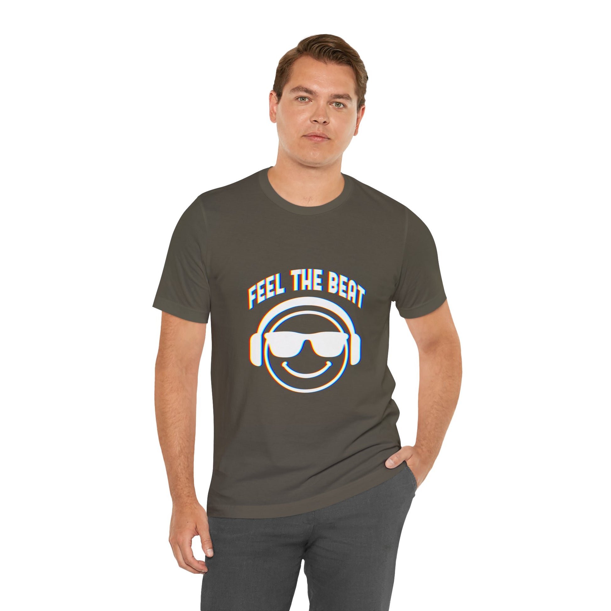Feel the Beat T-Shirt, Music Lover Tee