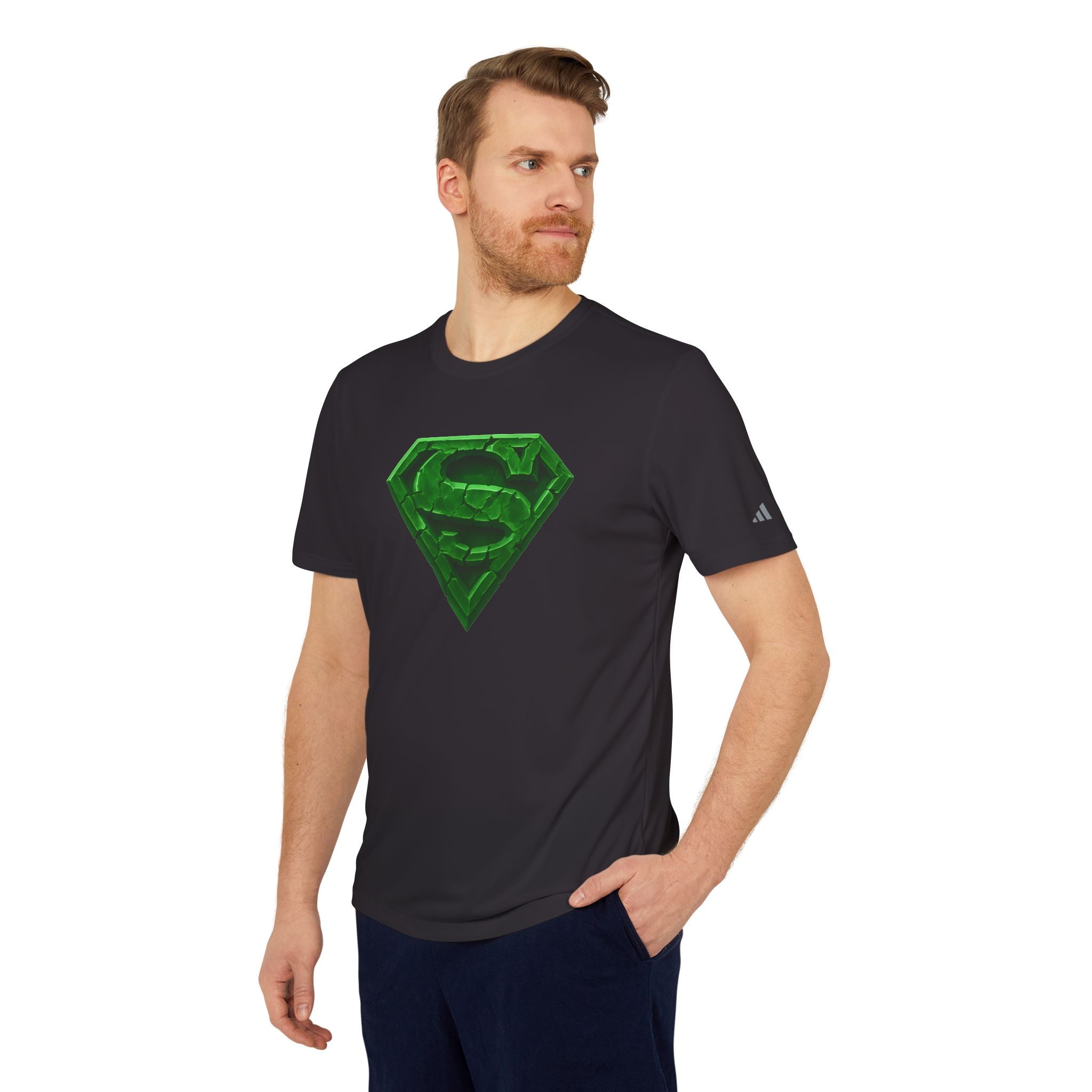 Superhero Sport T-Shirt, Unisex Athletic Adidas Tee