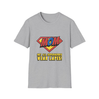 Mom Superhero T-Shirt, Perfect Gift for Mother's Day, Funny Tee for Moms, Birthday Gift for Mom, Cute Casual Wear