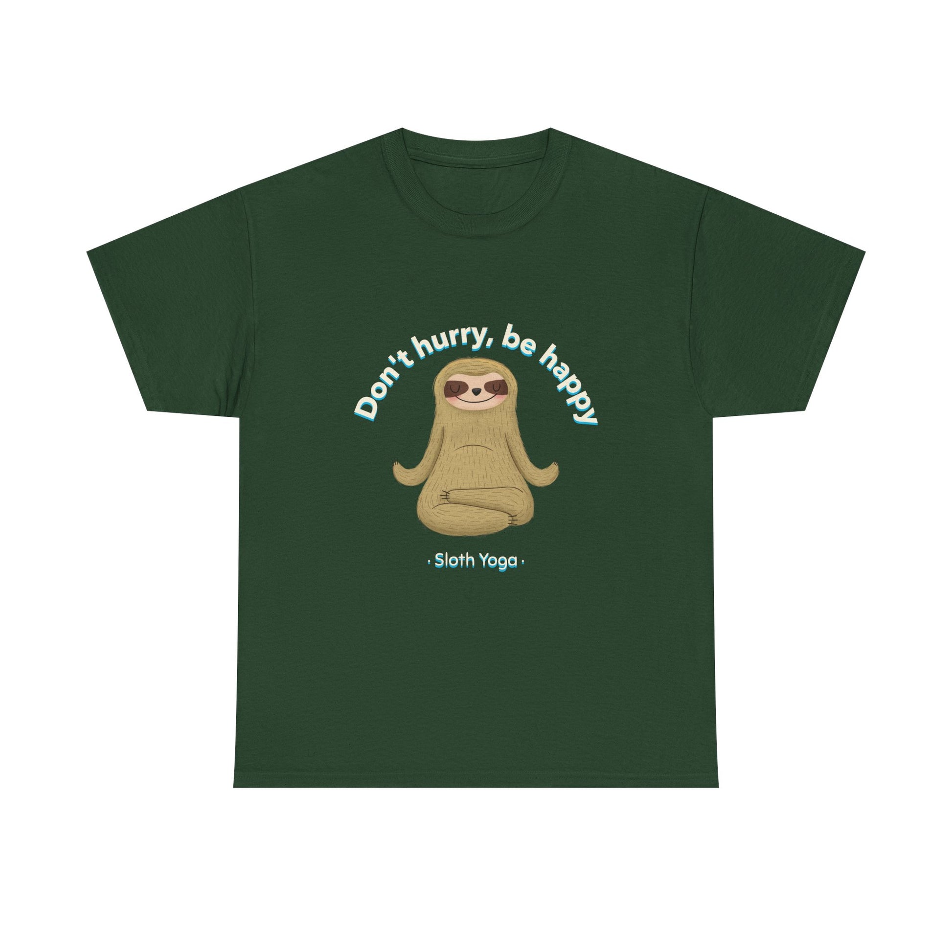 Don't hurry, be Happy Unisex Tee,  Casual Wear T-Shirt