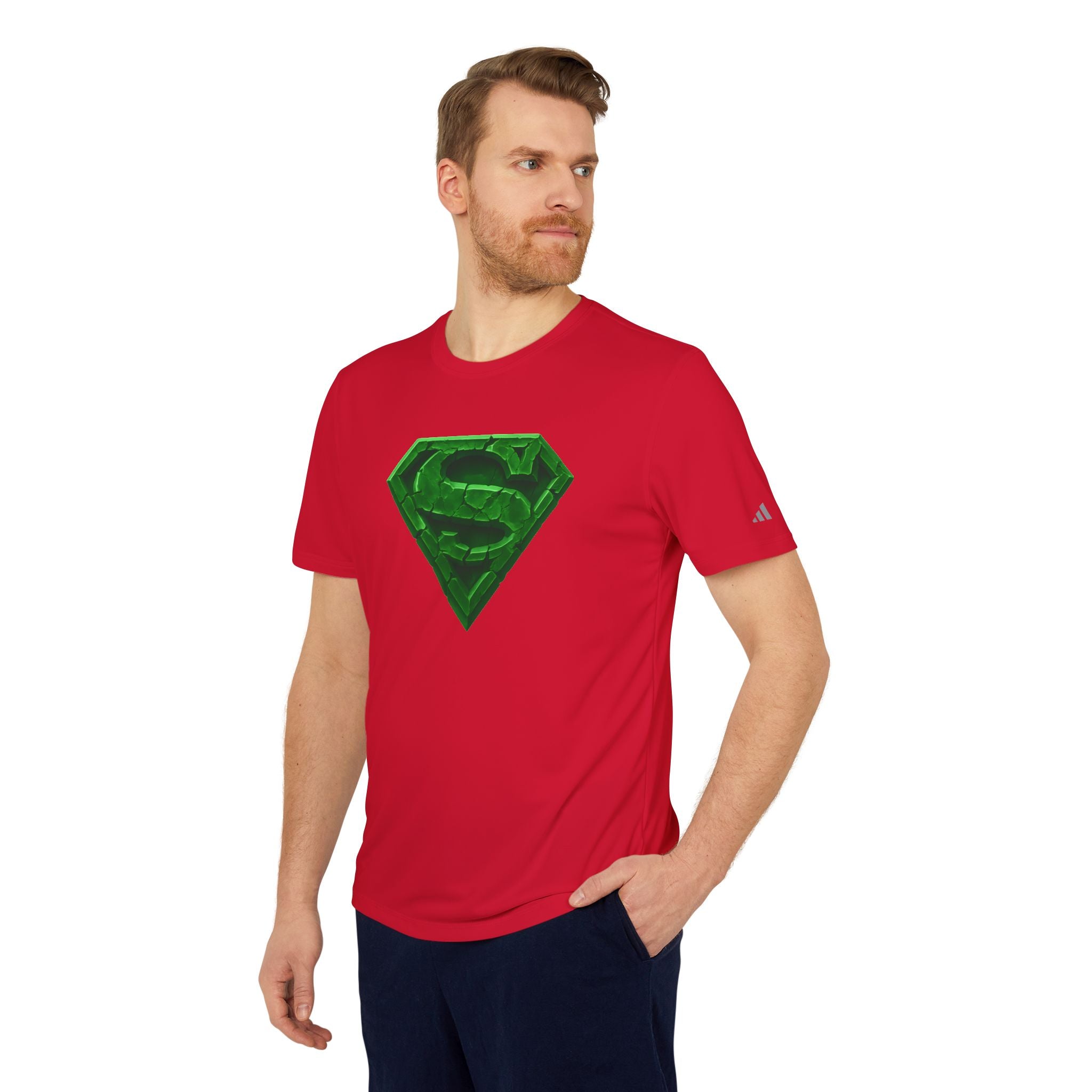 Superhero Sport T-Shirt, Unisex Athletic Adidas Tee
