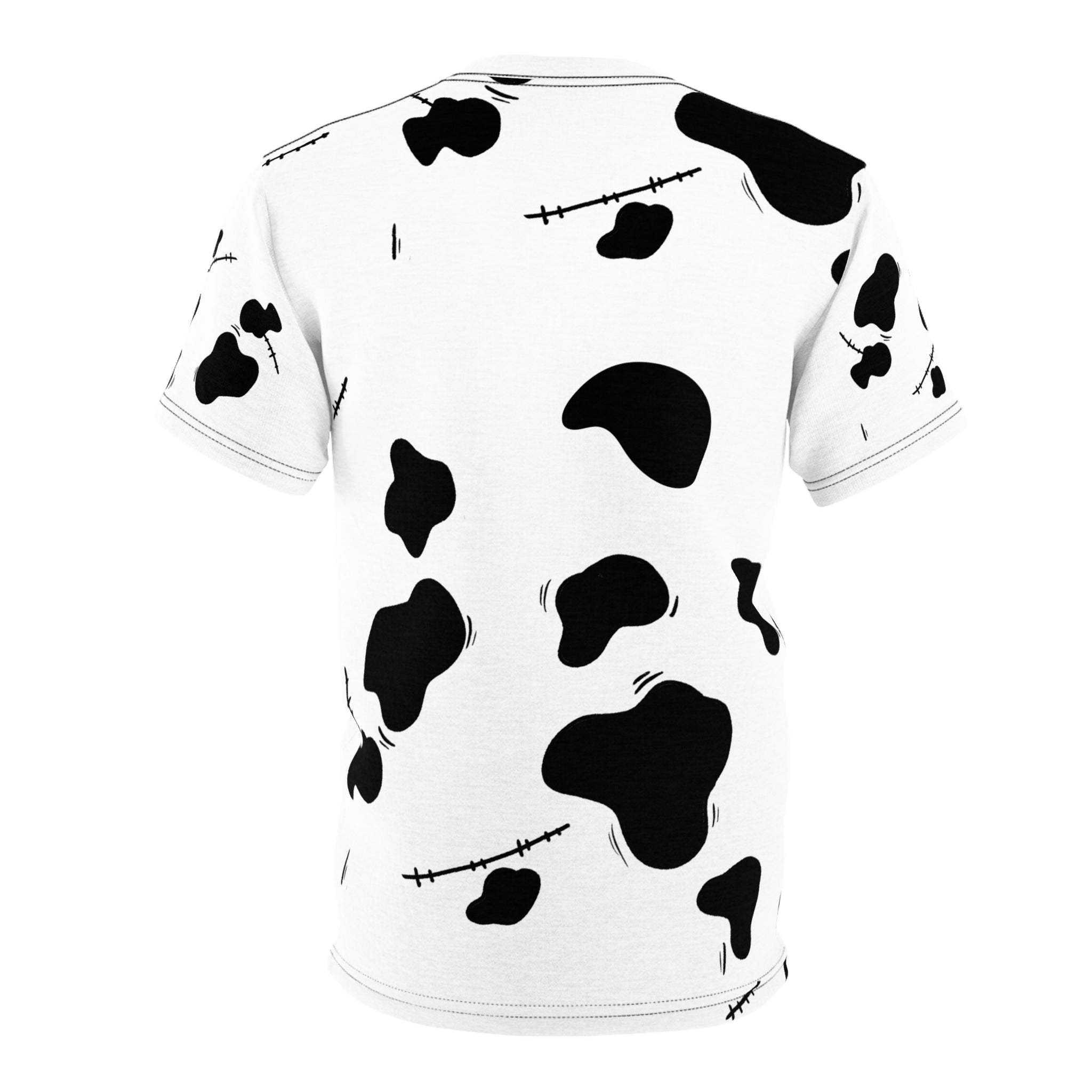 Milk or Treat Cow print Halloween Costume Tee
