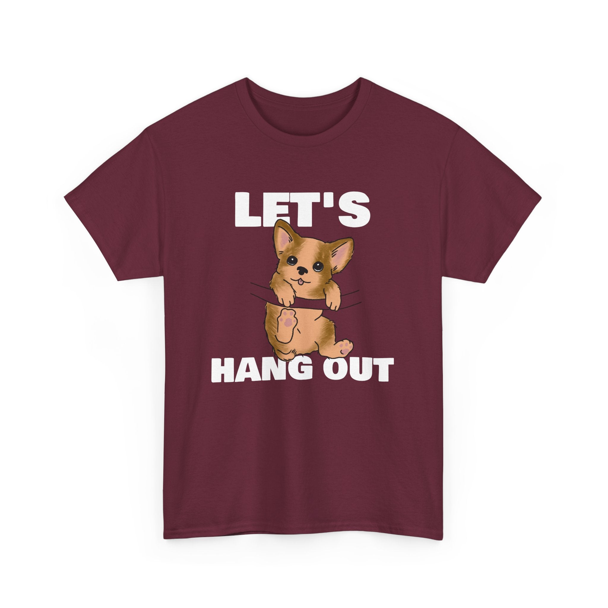 Let's Hang Out Unisex Tee,  Casual Wear T-Shirt