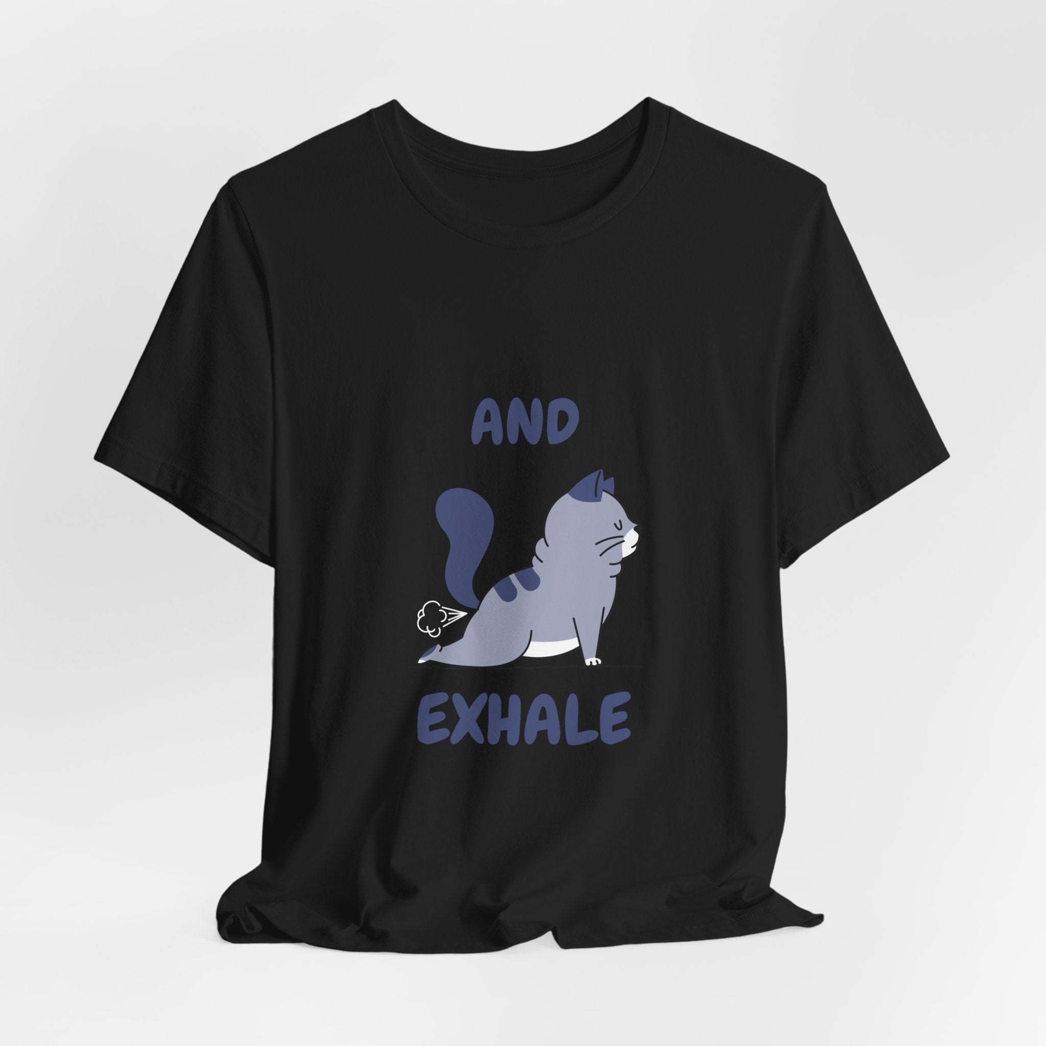 Funny Yoga and Meditation Tee Casual T-Shirt