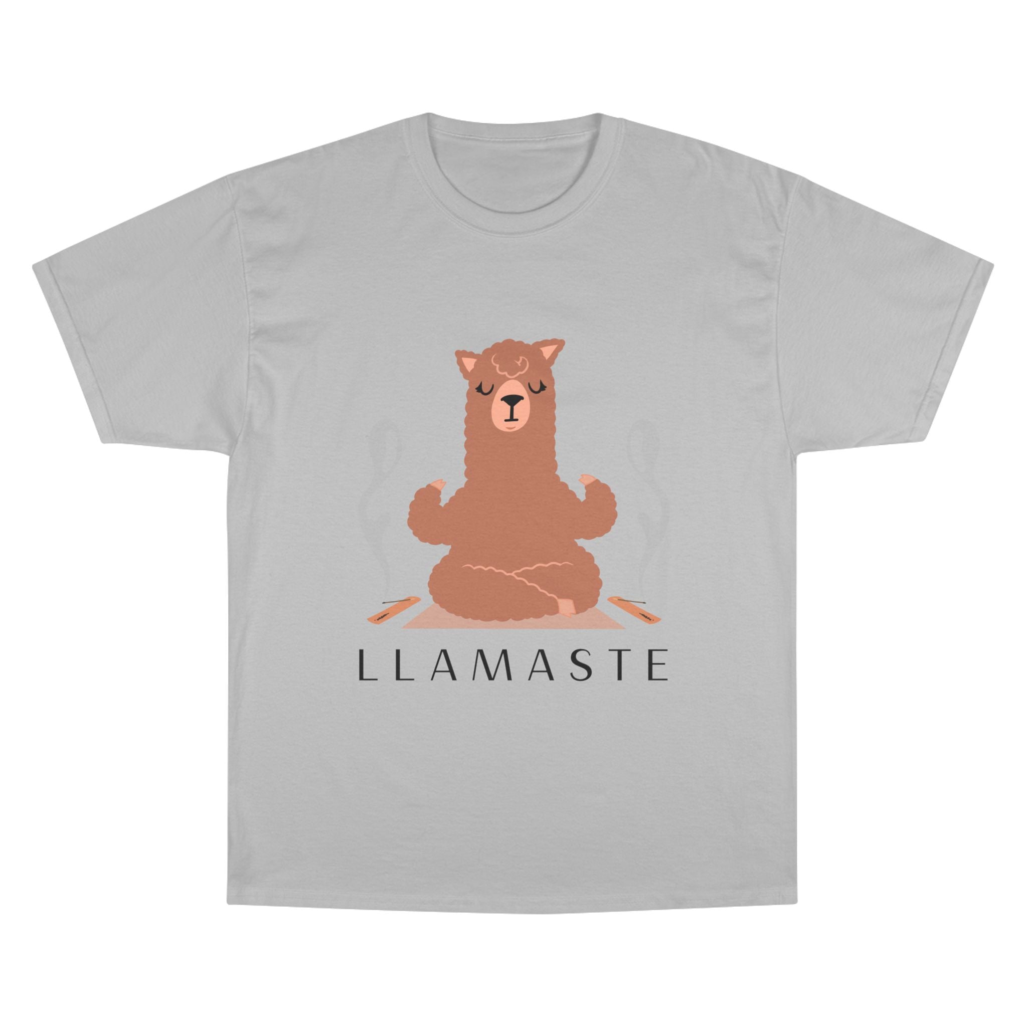 Llamaste Champion T-Shirt, Funny Yoga Tee,