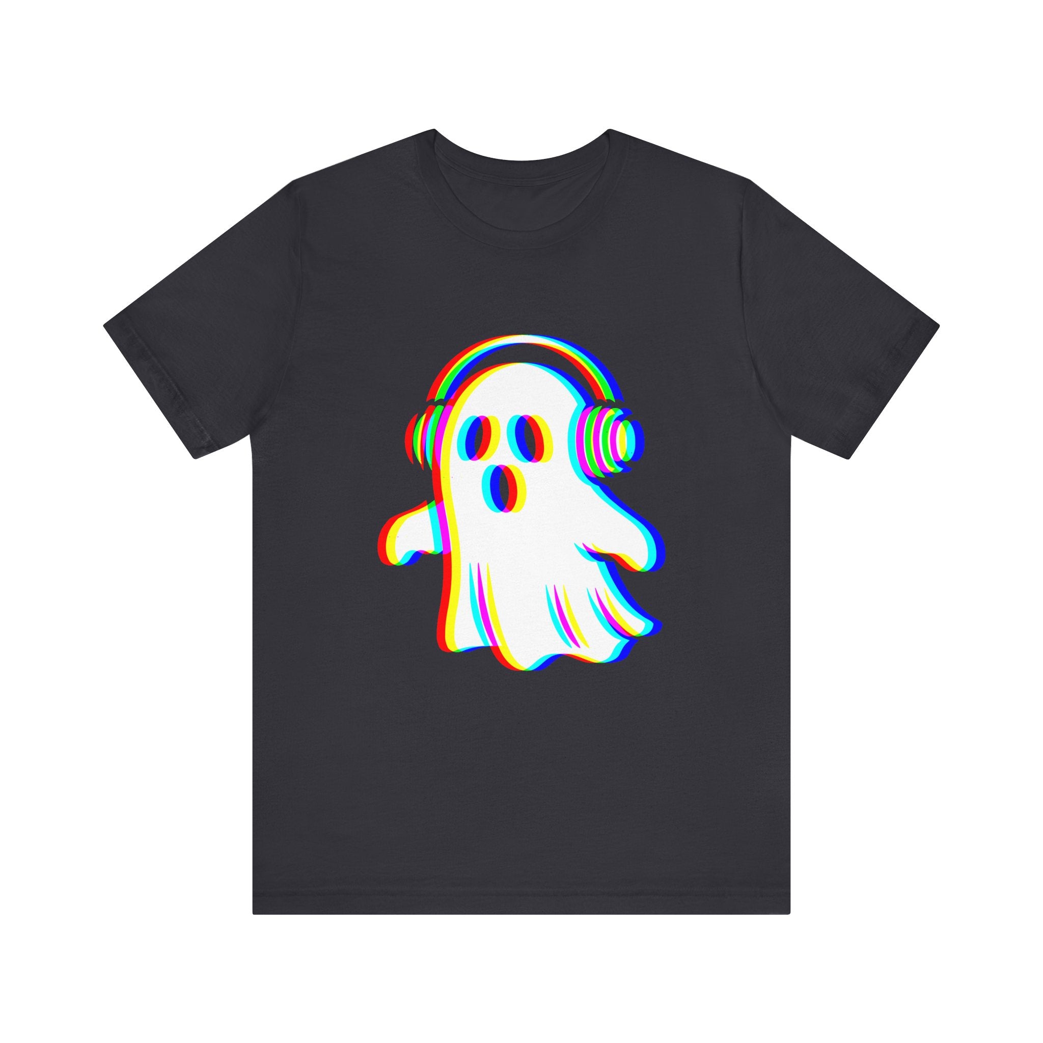 Ghostly Beats Unisex Tee, Fun Graphic T-Shirt