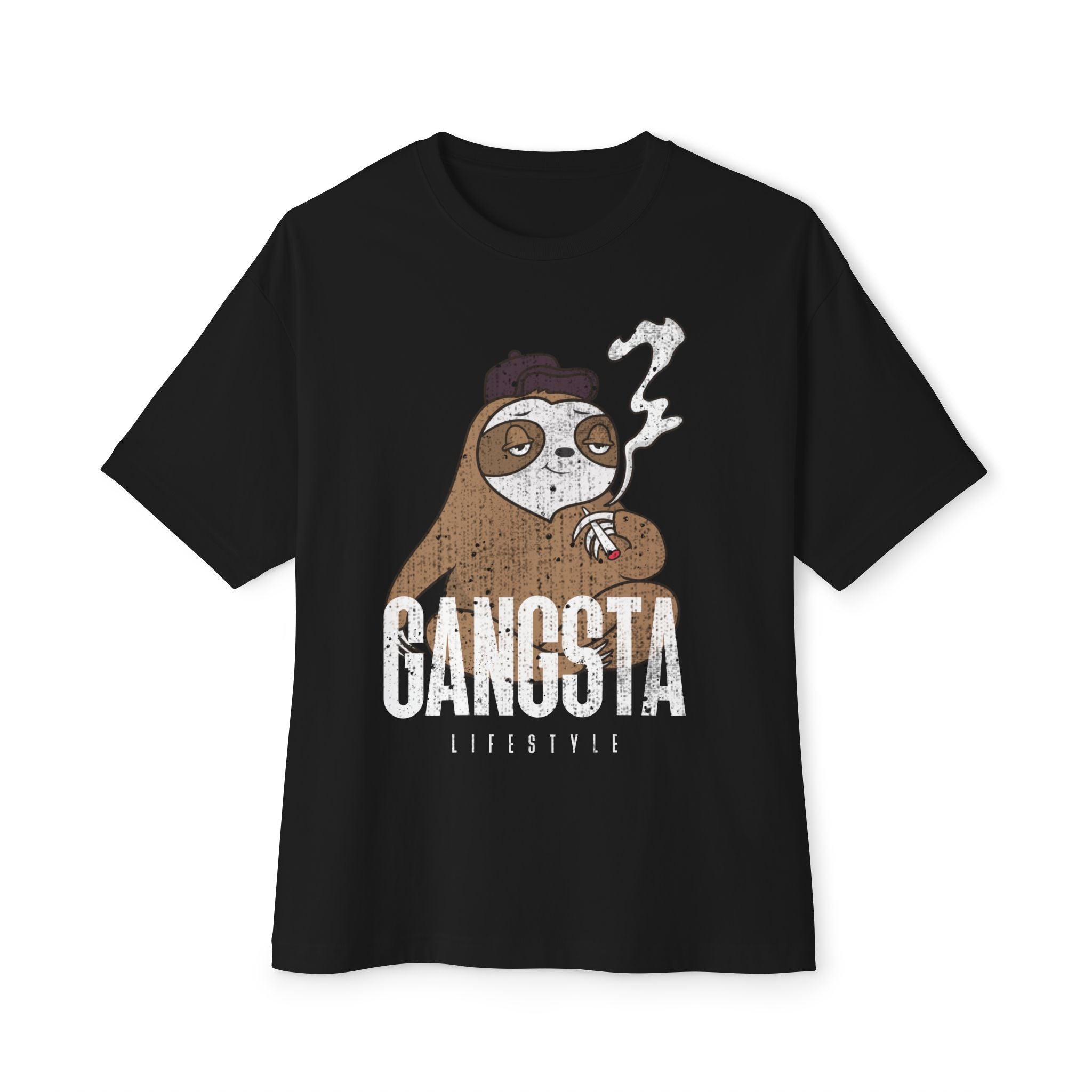 Gangsta Lifestyle, Graphic Oversized Tee